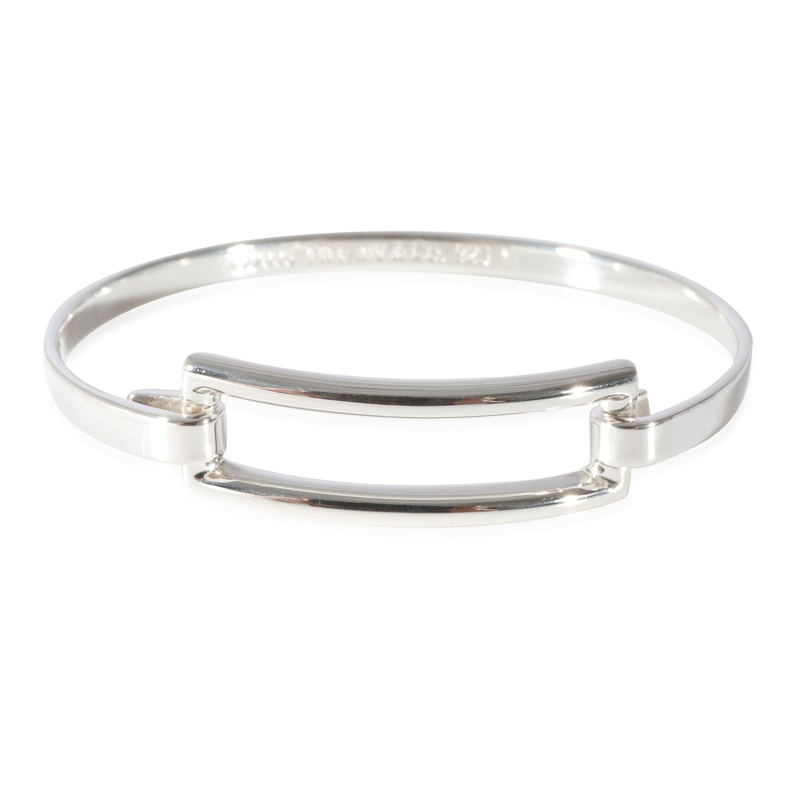 Tiffany & Co. Rectangular Hook Bracelet in Sterling Silver
