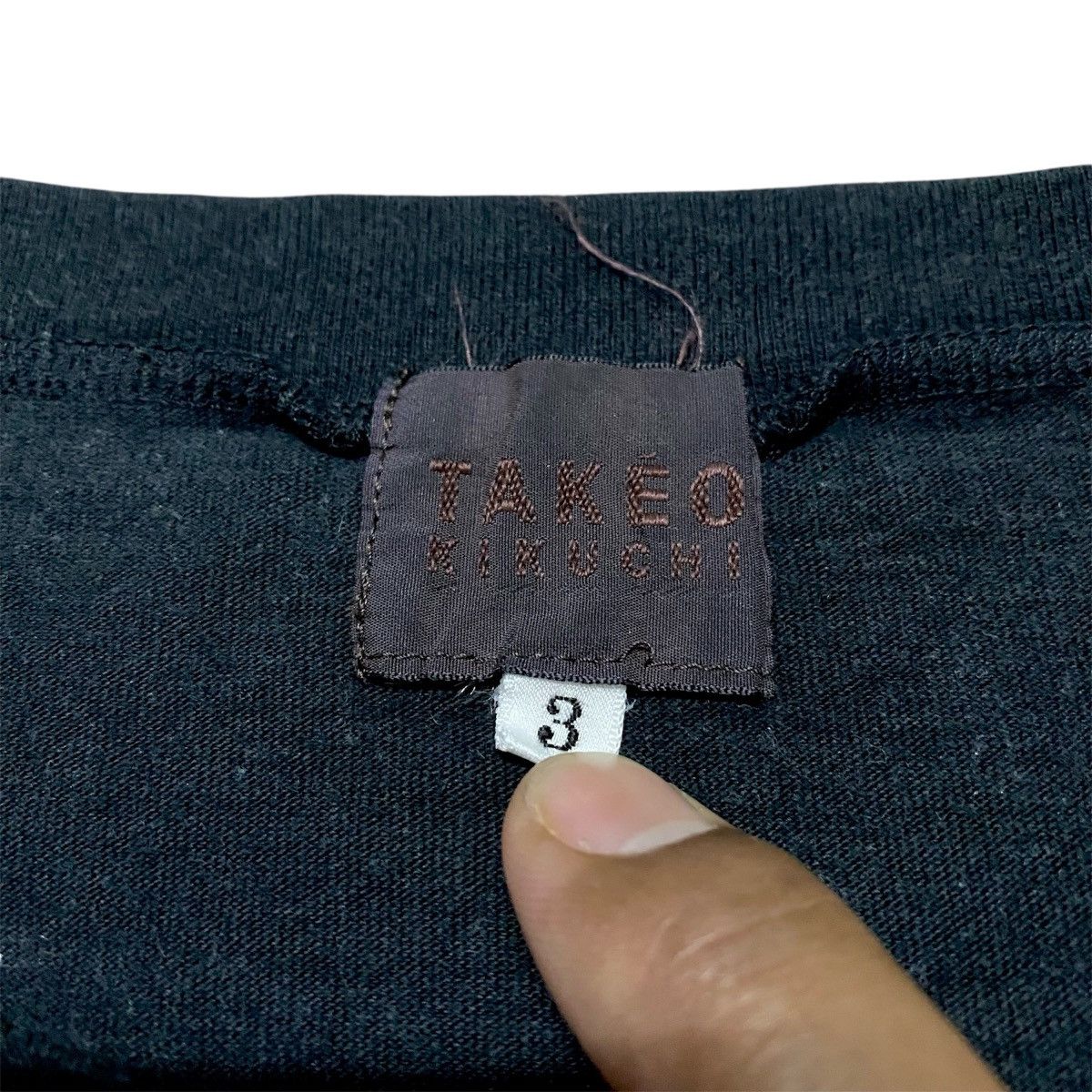 Takeo Kikuchi Rare‼️🔥Vintage Takeo Kikuchi Single Stitch T-Shirt Size US S / EU 44-46 / 1 - 5 Thumbnail