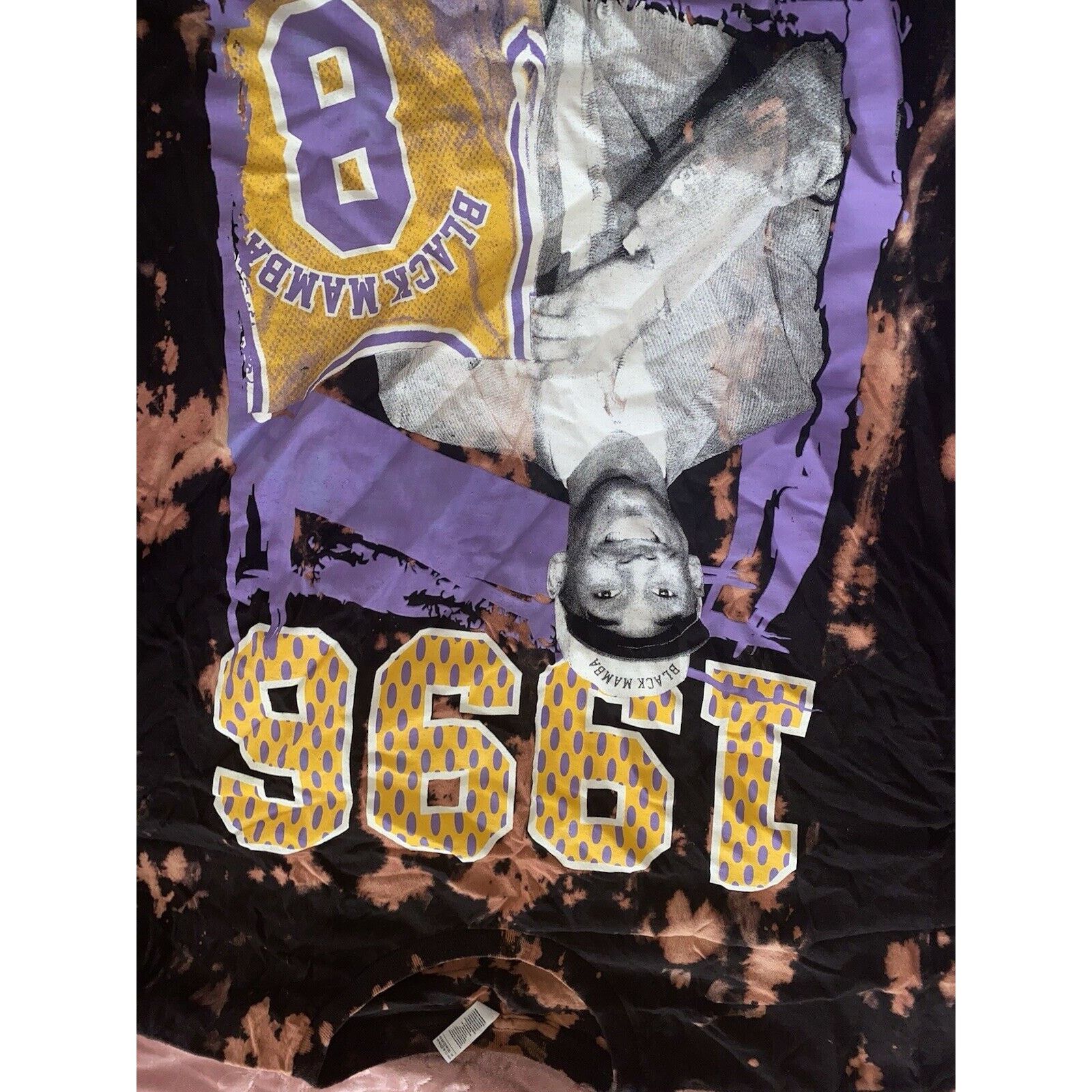 Alstyle Kobe Bryant LA Lakers 1996 Finals MVP T Shirt Tie Dye Sz XL Size US XL / EU 56 / 4 - 2 Thumbnail