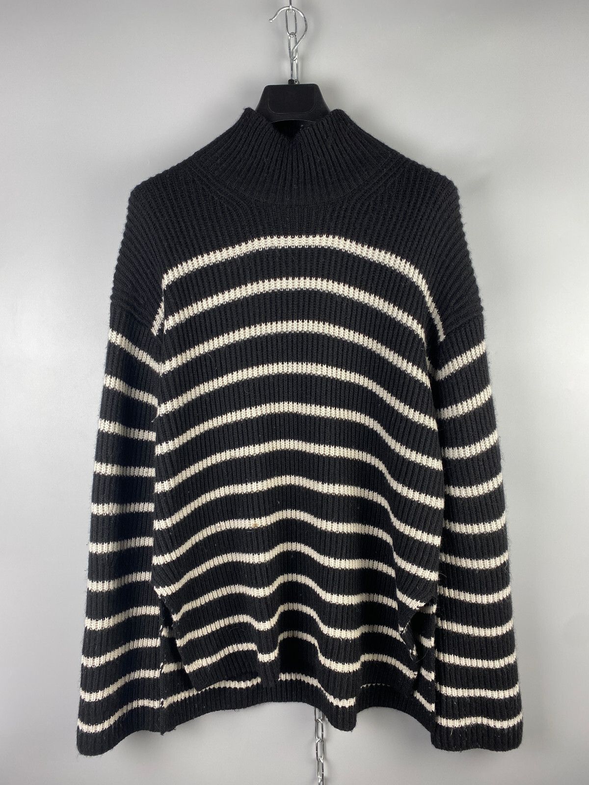 Allsaints All Saints Womens Oversized Knit Wool Sweater Jumper Size M / US 6-8 / IT 42-44 - 1 Thumbnail