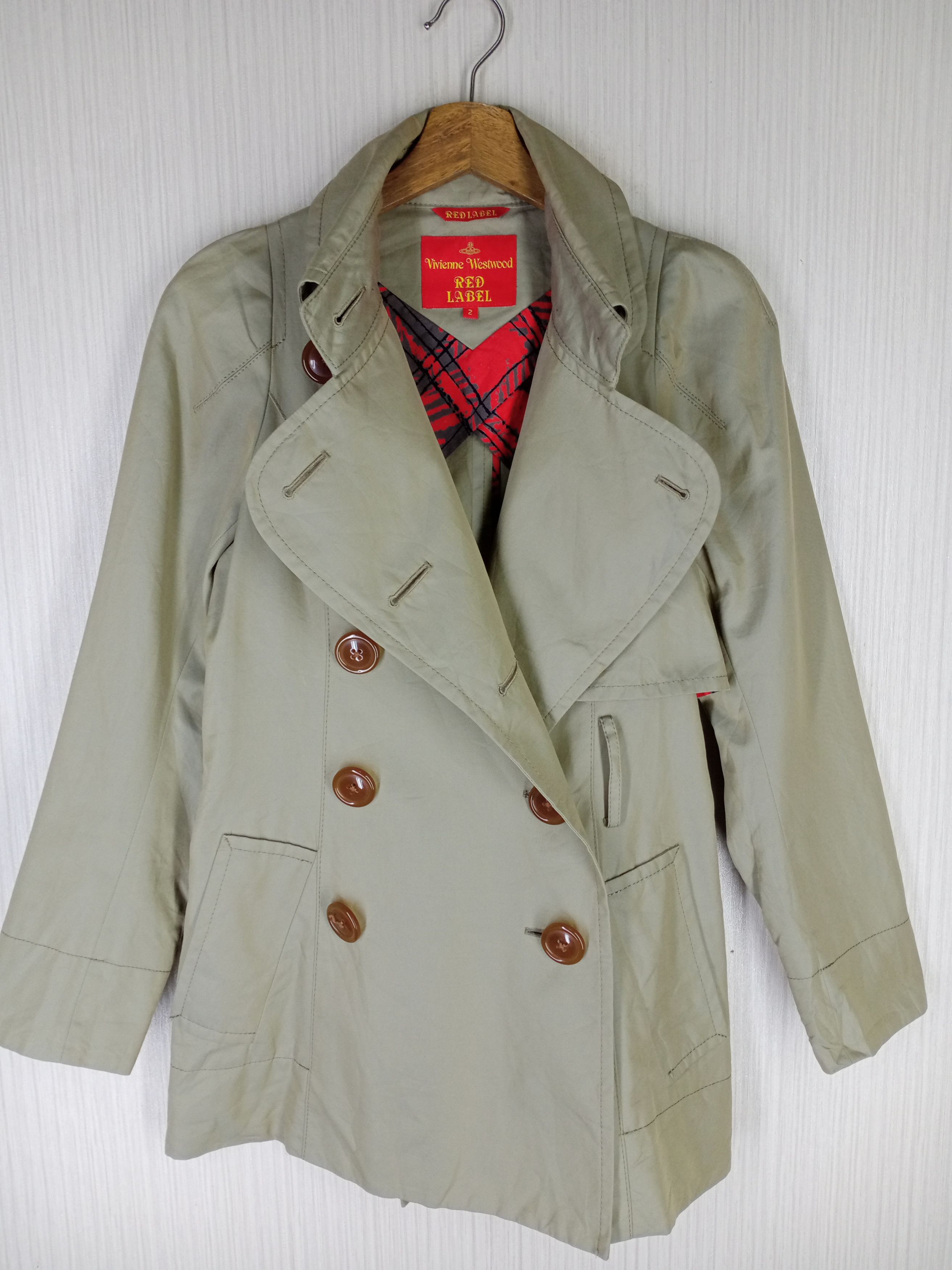 Vivienne Westwood Vintage Vivienne Westwood Red Label Double Breasted Coat Size XS / US 0-2 / IT 36-38 - 17 Thumbnail