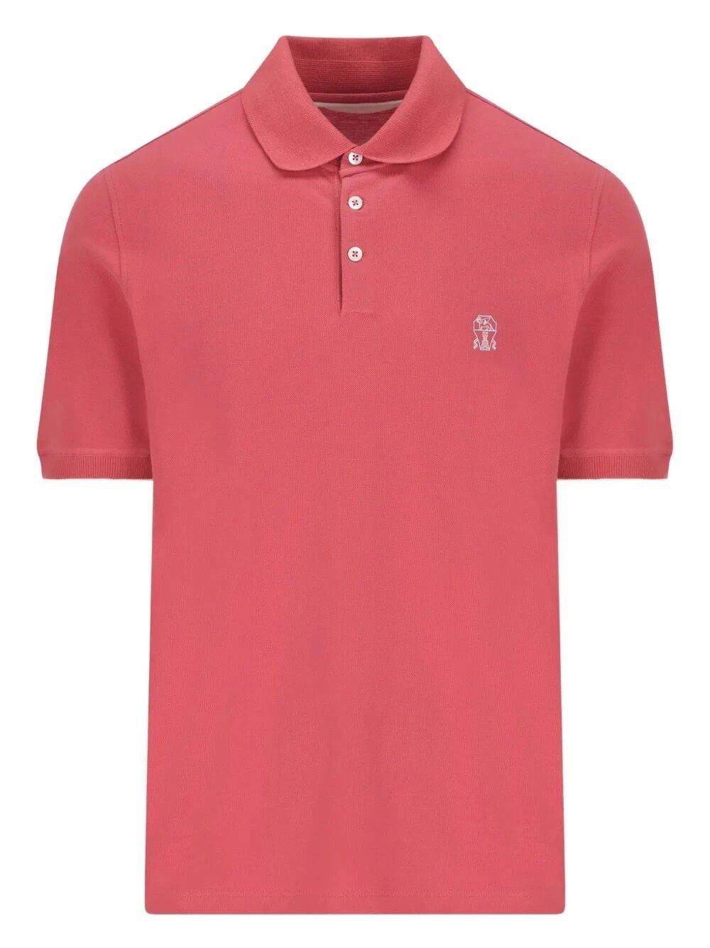 Brunello Cucinelli Short Sleeve Polo Shirt with Logo Size US XXL / EU 58 / 5 - 1 Thumbnail