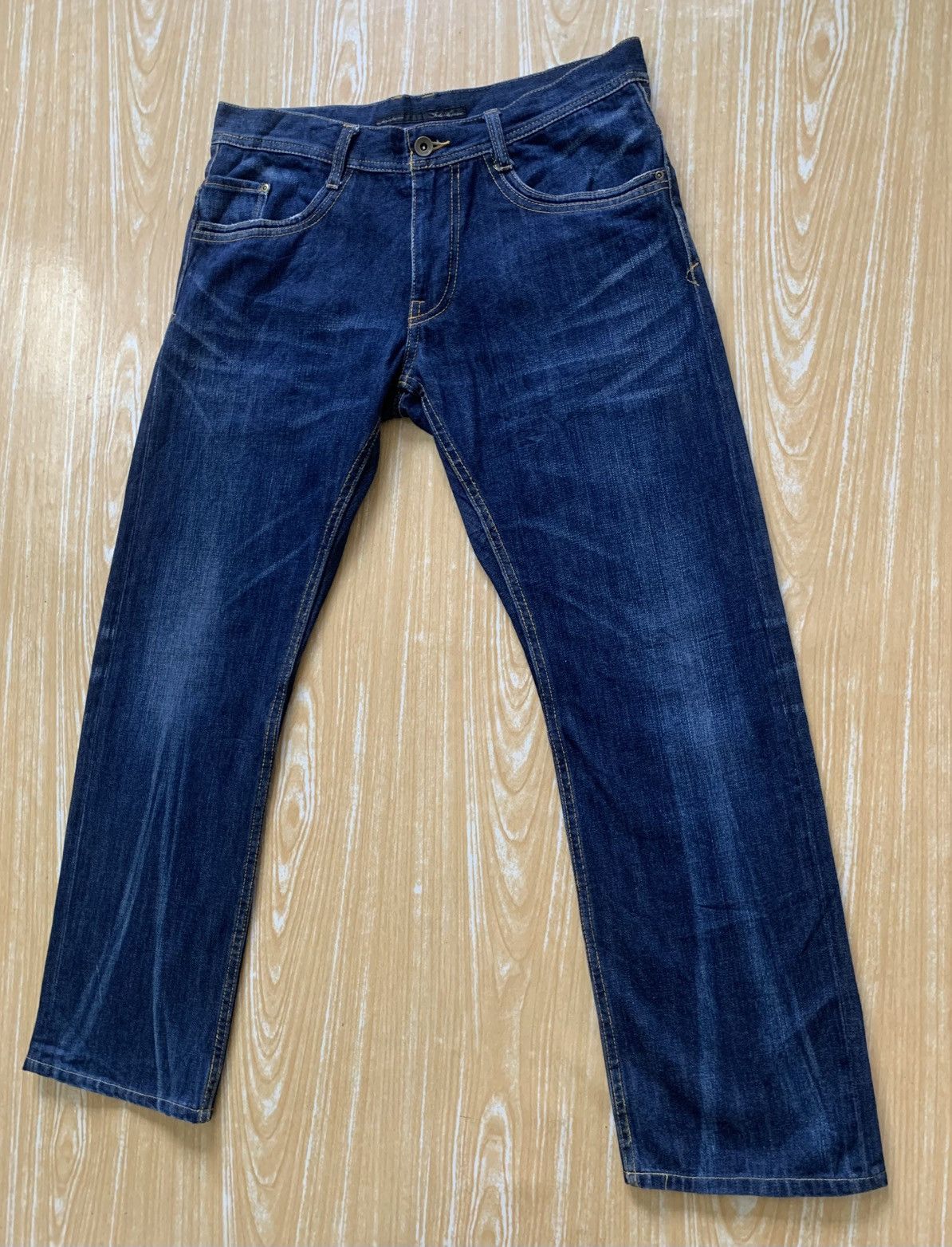 Issey Miyake × Tete Homme Rare..Tete Homme Denim Jeans Pants Size US 32 / EU 48 - 5 Thumbnail