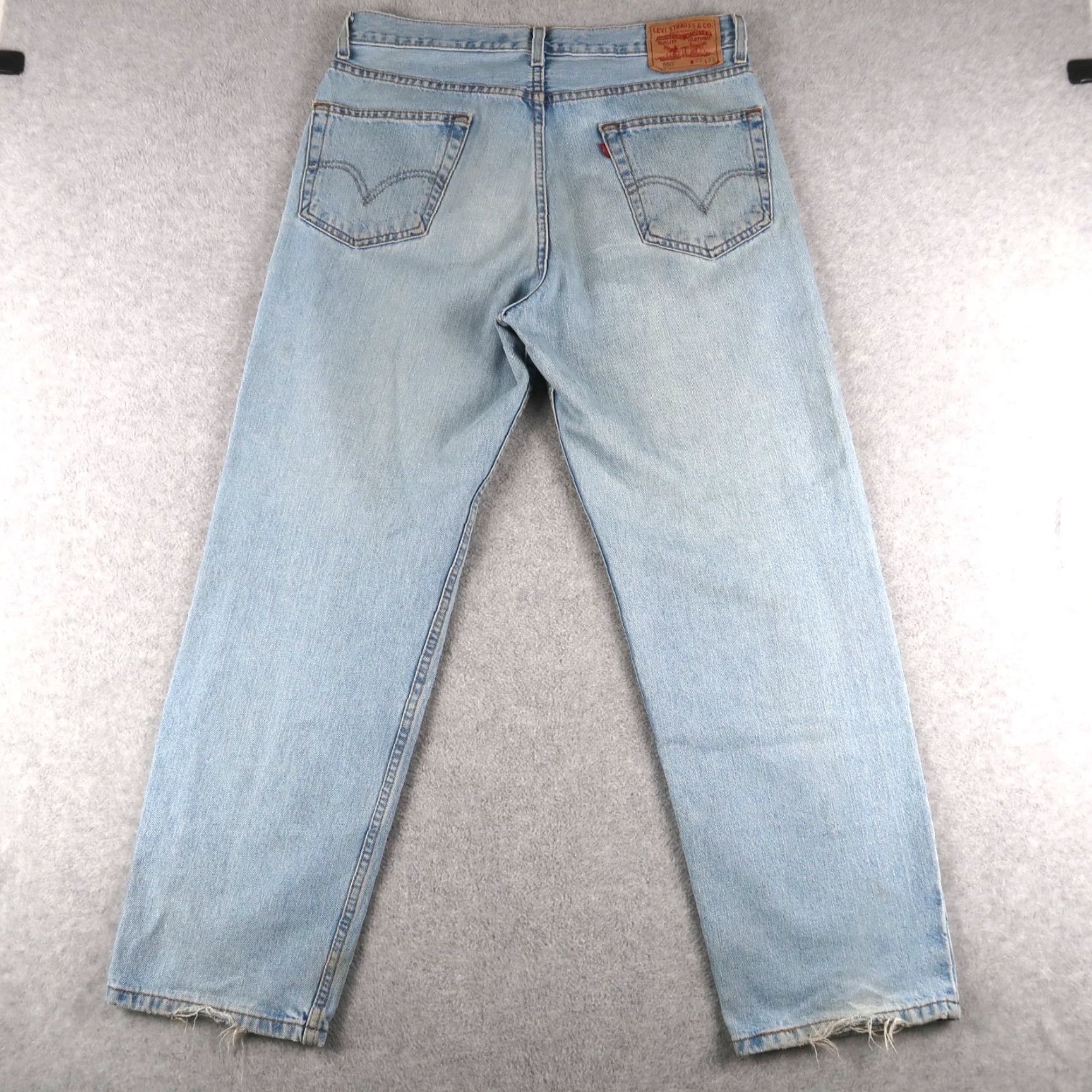 Levi's VINTAGE Levi's Jeans 550 Men 34x29 Relaxed Fit Denim Blue 550 USA 5-Pocket Men Size US 34 / EU 50 - 2 Thumbnail