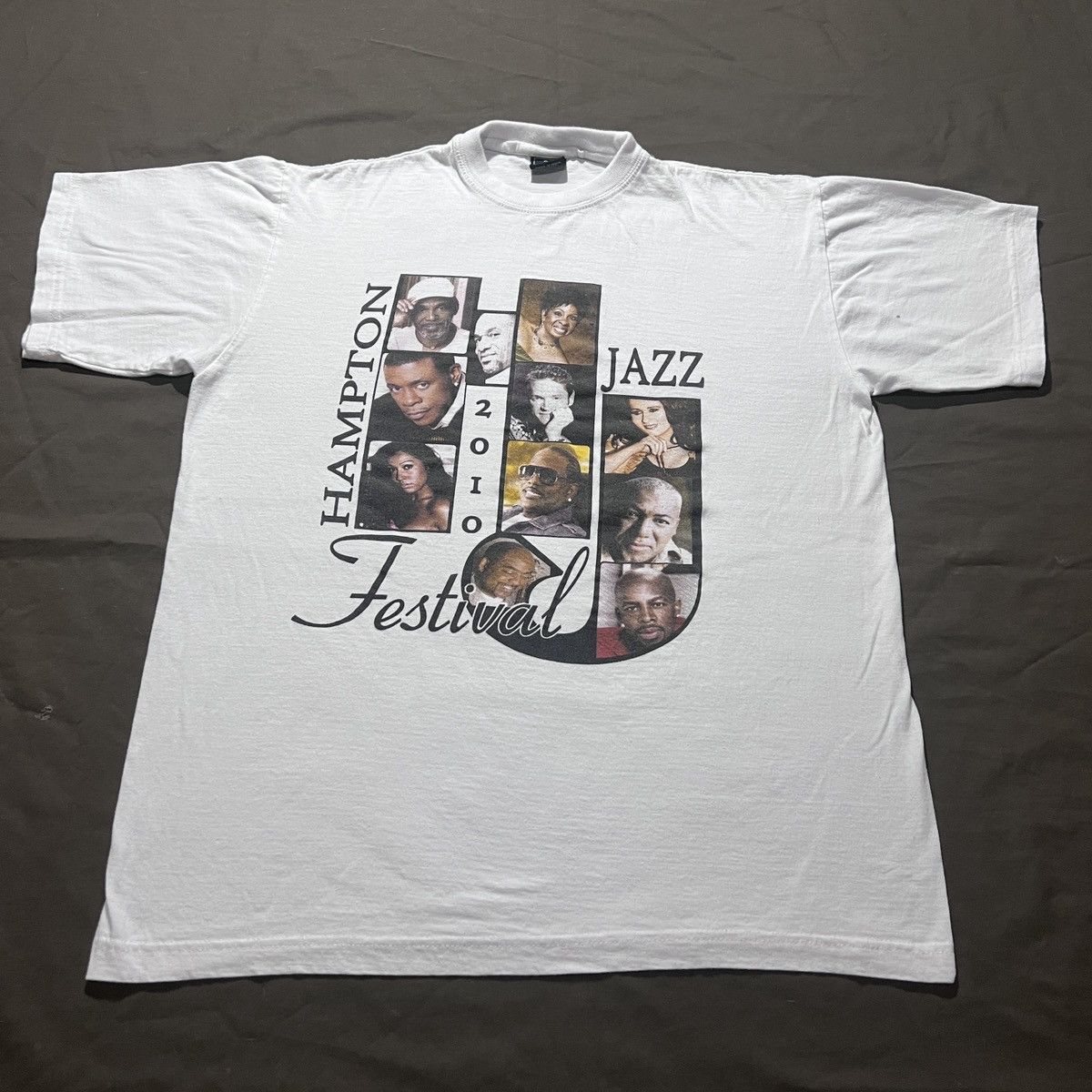 Rap Tees VTG Y2K JAZZ FEST maze featuring frankie beverly hiphop R&B Size US XL / EU 56 / 4 - 2 Thumbnail