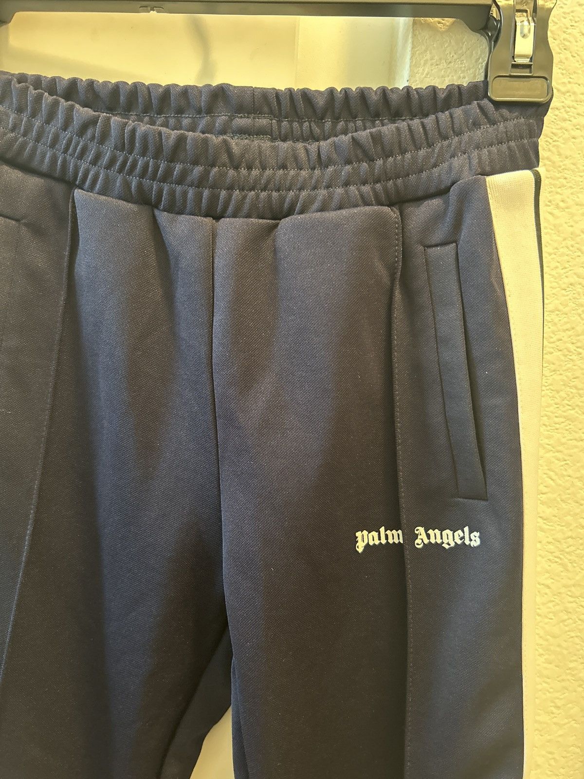 Palm Angels Palm Angels Kids Navy Track Pants Size 10 New!! Size US 26 / EU 42 - 3 Thumbnail