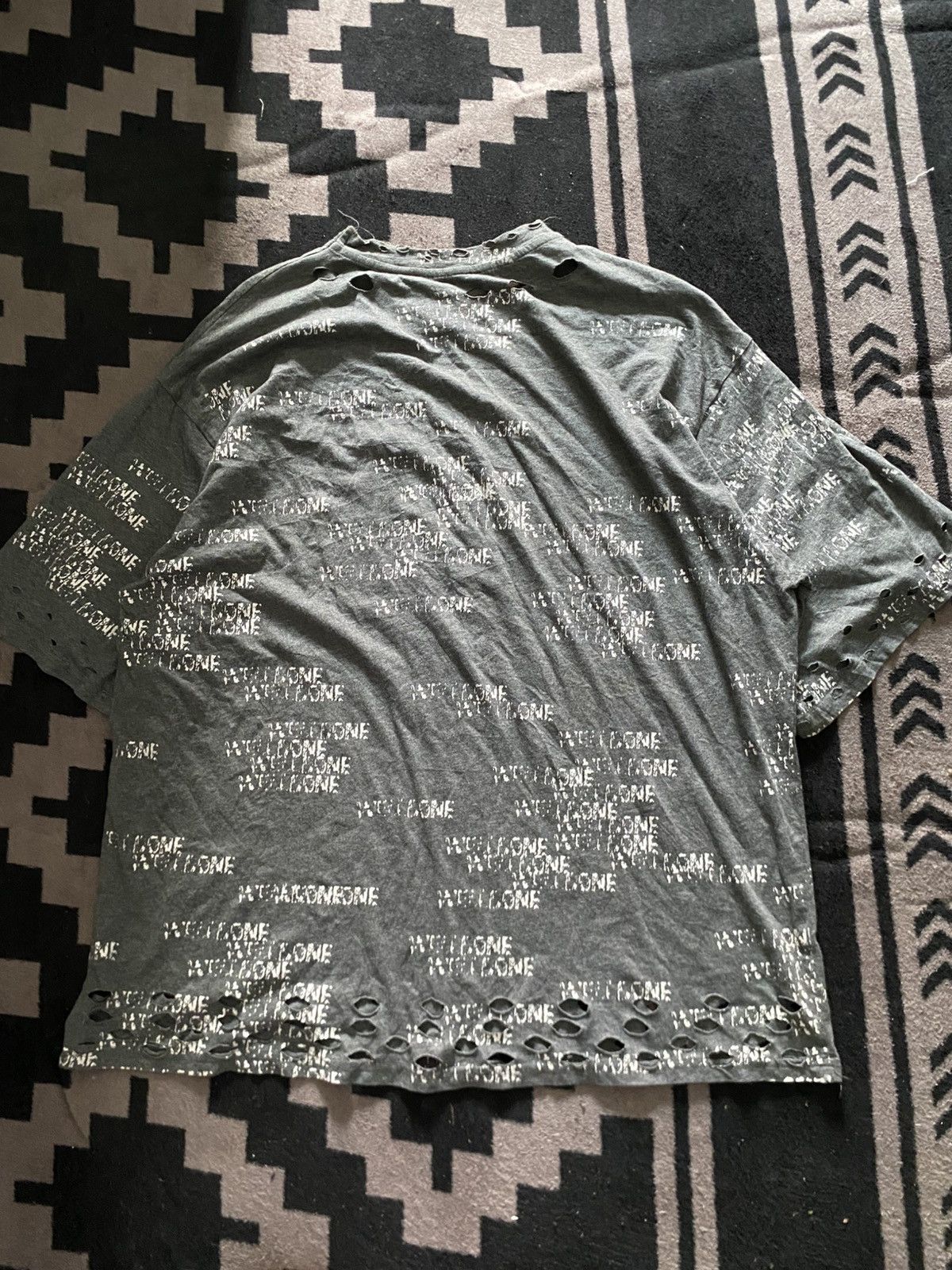 20471120 × Beauty Beast × Japanese Brand Vintage junjun distressed font oversize tshirt Size US XL / EU 56 / 4 - 2 Thumbnail