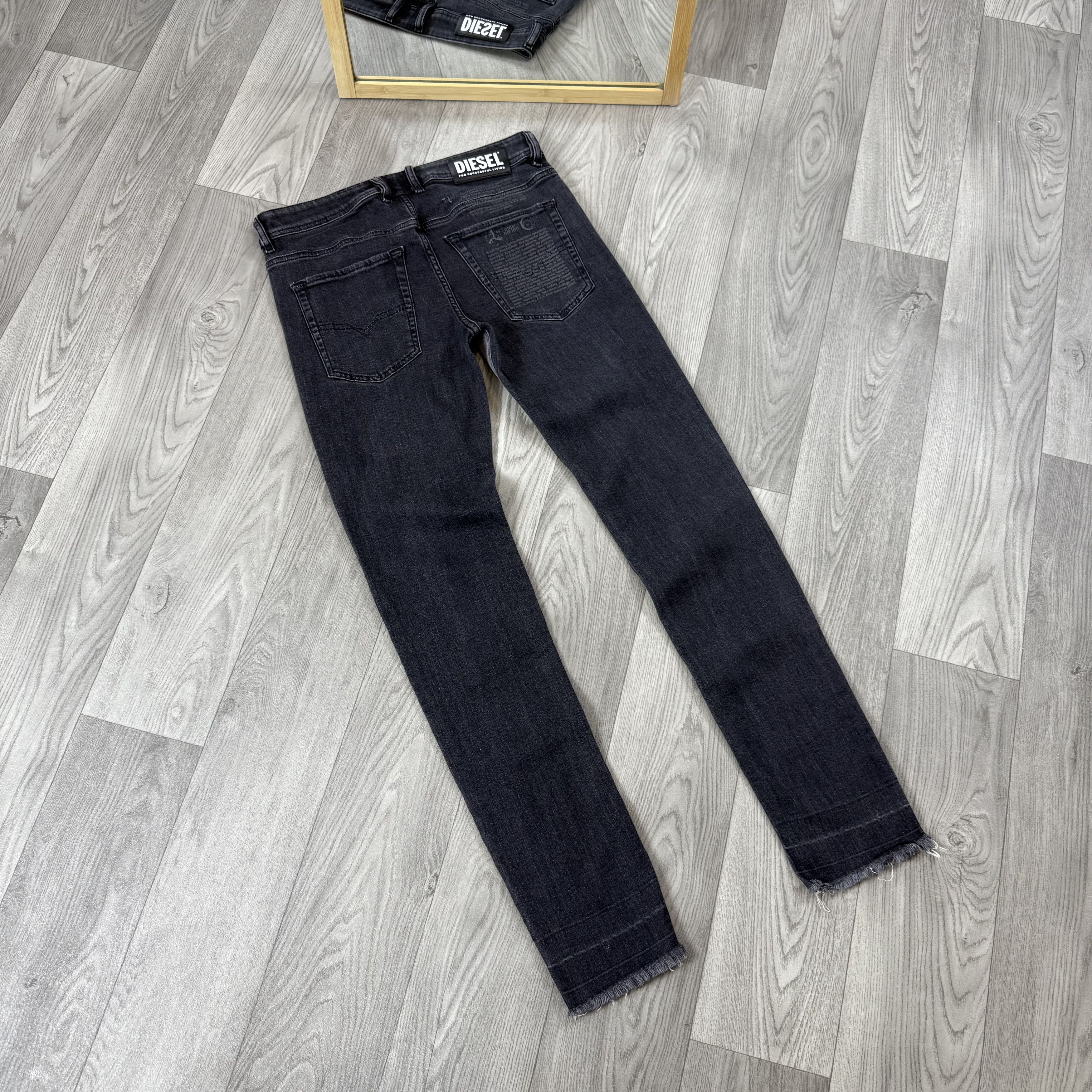 Diesel Diesel Sleenker-X-SP Slim Skinny Grey Denim Jeans Size US 30 / EU 46 - 4 Thumbnail
