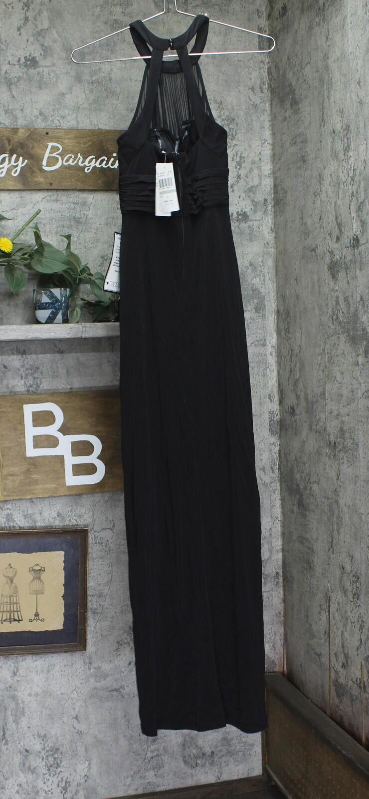 Other Speechless Embellished Ruched Cutout Gown Dress Black 0 Size XS / US 0-2 / IT 36-38 - 2 Thumbnail