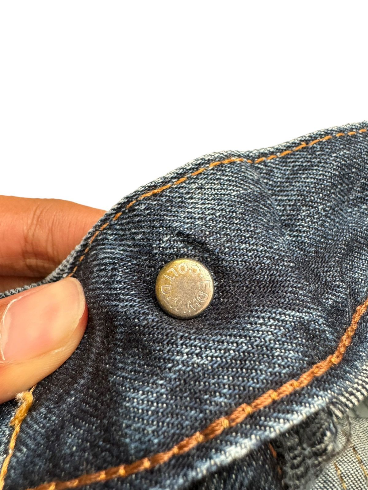 Edwin VINTAGE EDWIN 503ZZ DISTRESSED DENIM JEANS Size US 35 - 10 Thumbnail
