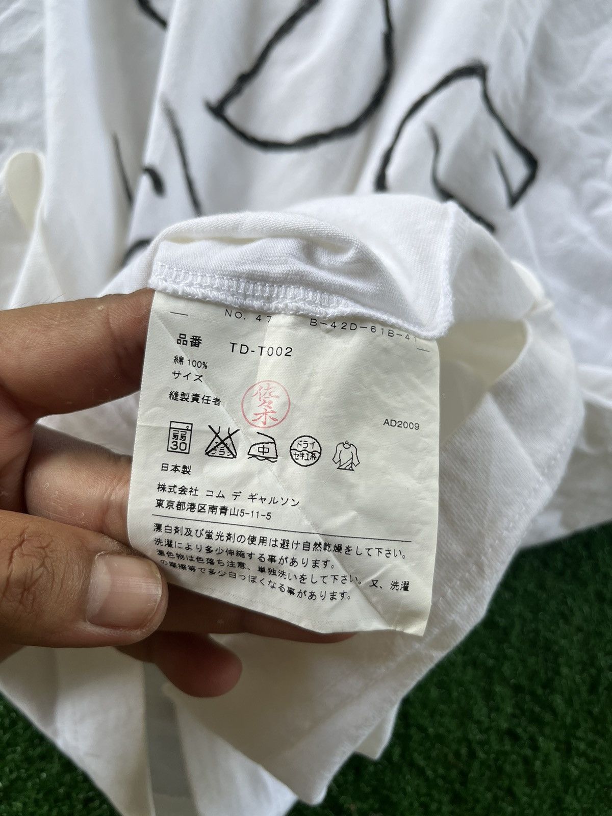 Comme des Garcons × Japanese Brand 🔥Comme Des Garçons Tricot Custome Body Suit Tee 🇯🇵 Size M / US 6-8 / IT 42-44 - 6 Thumbnail