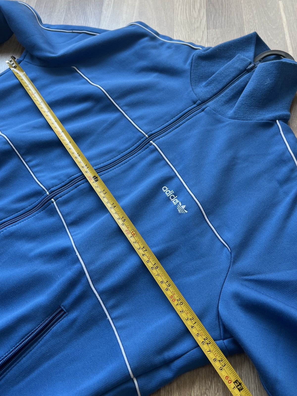 Adidas Vintage Adidas 80s Blue Track Suit Size 52 Made In Austria Size US M / EU 48-50 / 2 - 13 Thumbnail