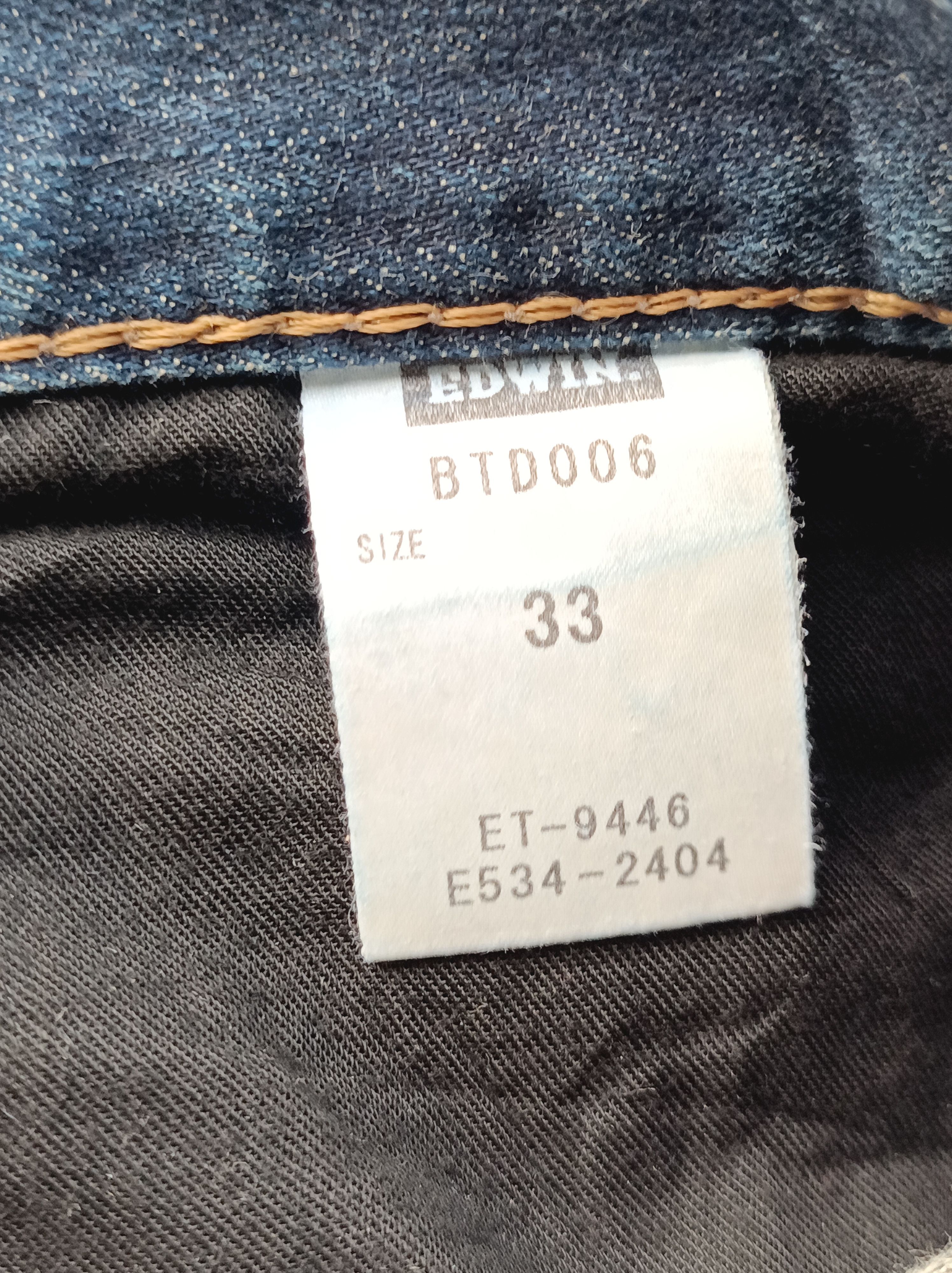 Edwin DISTRESSED EDWIN BLUETRIP & FADED. Size US 34 / EU 50 - 10 Thumbnail