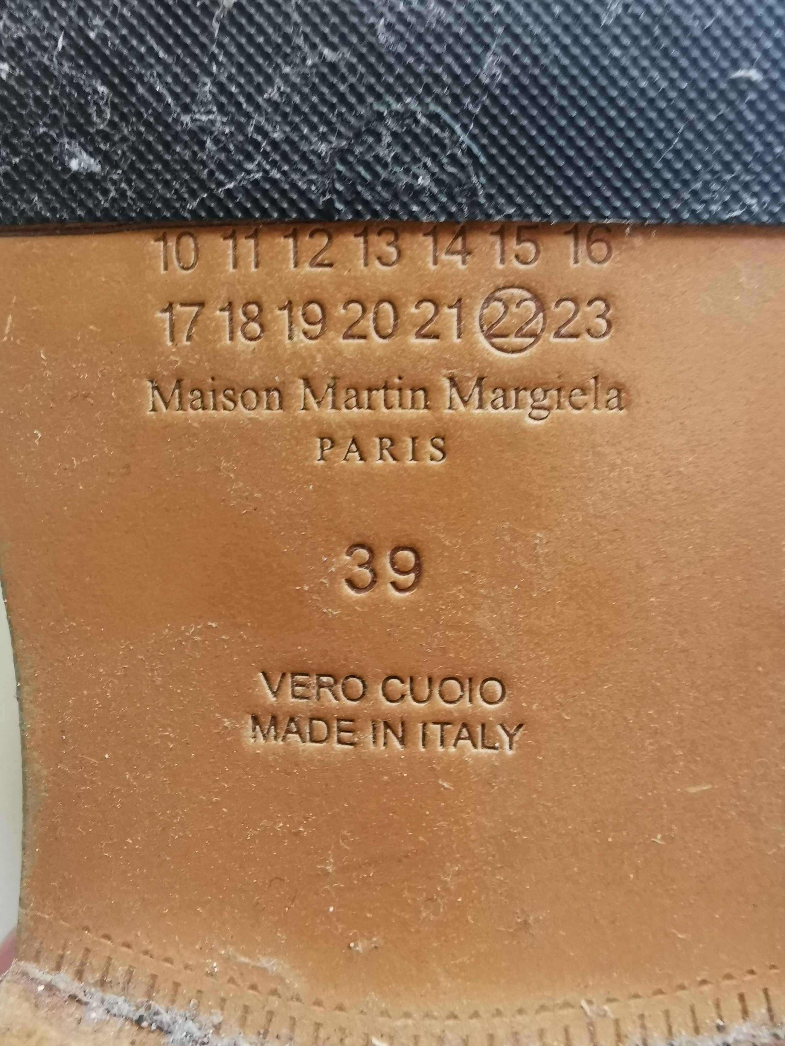 Maison Margiela MMM Green Painted Derbies - 39 Size US 6 / EU 39 - 6 Thumbnail