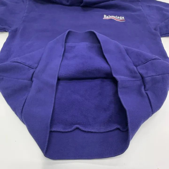 Balenciaga Balenciaga Balenciaga Kids Logo Hoodie in Blue -2507 Size US M / EU 48-50 / 2 - 6 Thumbnail