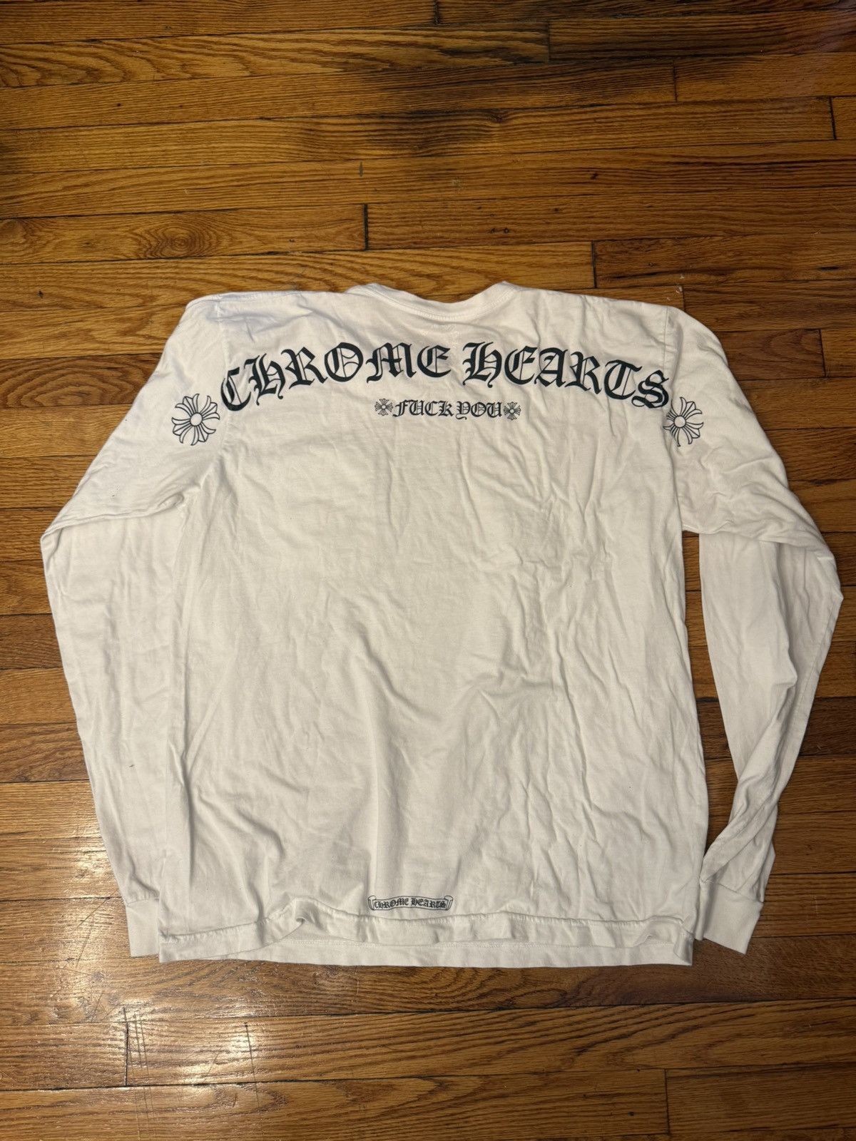 Chrome Hearts Chrome Heart Fuck You Long Sleeve Size XL Size US XL / EU 56 / 4 - 5 Thumbnail