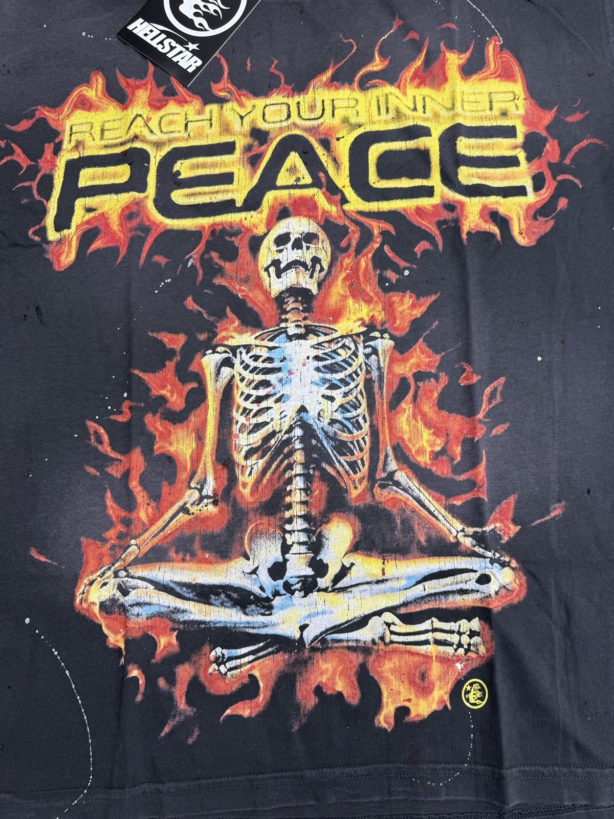 HELLSTAR Hellstar Inner Peace T-shirt Size US L / EU 52-54 / 3 - 2 Thumbnail