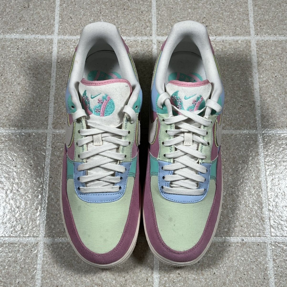 Nike Nike Air Force 1 Authentic Easter Egg Size 10.5 AH8462-400 Size US 10.5 / EU 43-44 - 3 Thumbnail