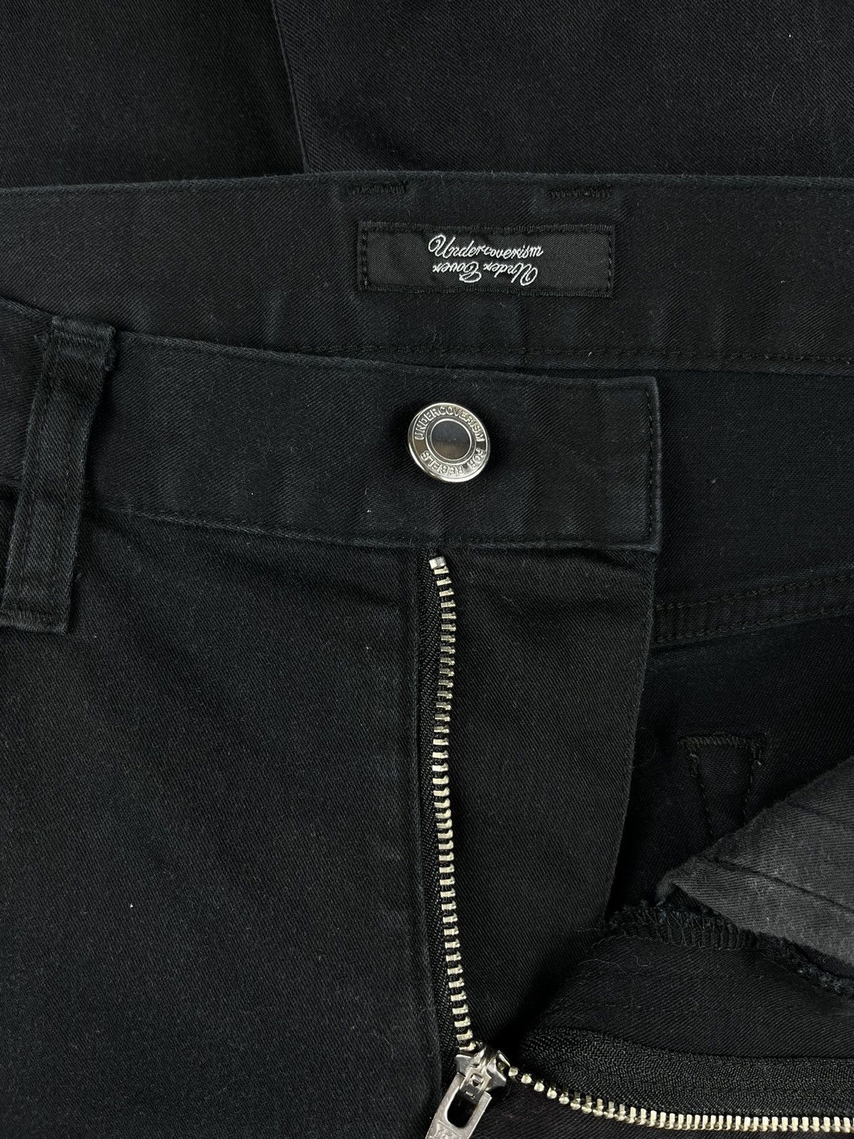 Undercover AW08 Undercover Embroidered Lightning Bolt Paneled Pants Size US 30 / EU 46 - 9 Thumbnail