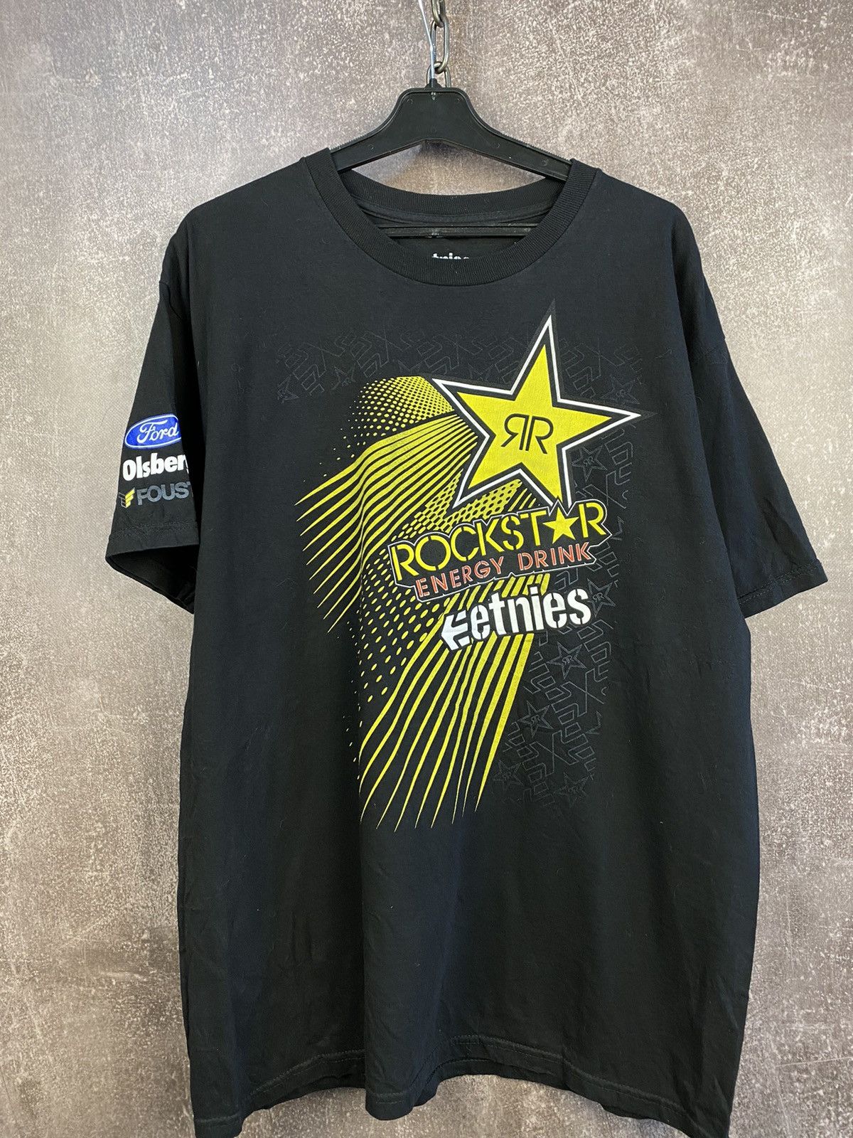 Rockstar Games Vintage Rockstar Energy Drink Racing T Shirt Monster Energy Size US L / EU 52-54 / 3 - 1 Thumbnail
