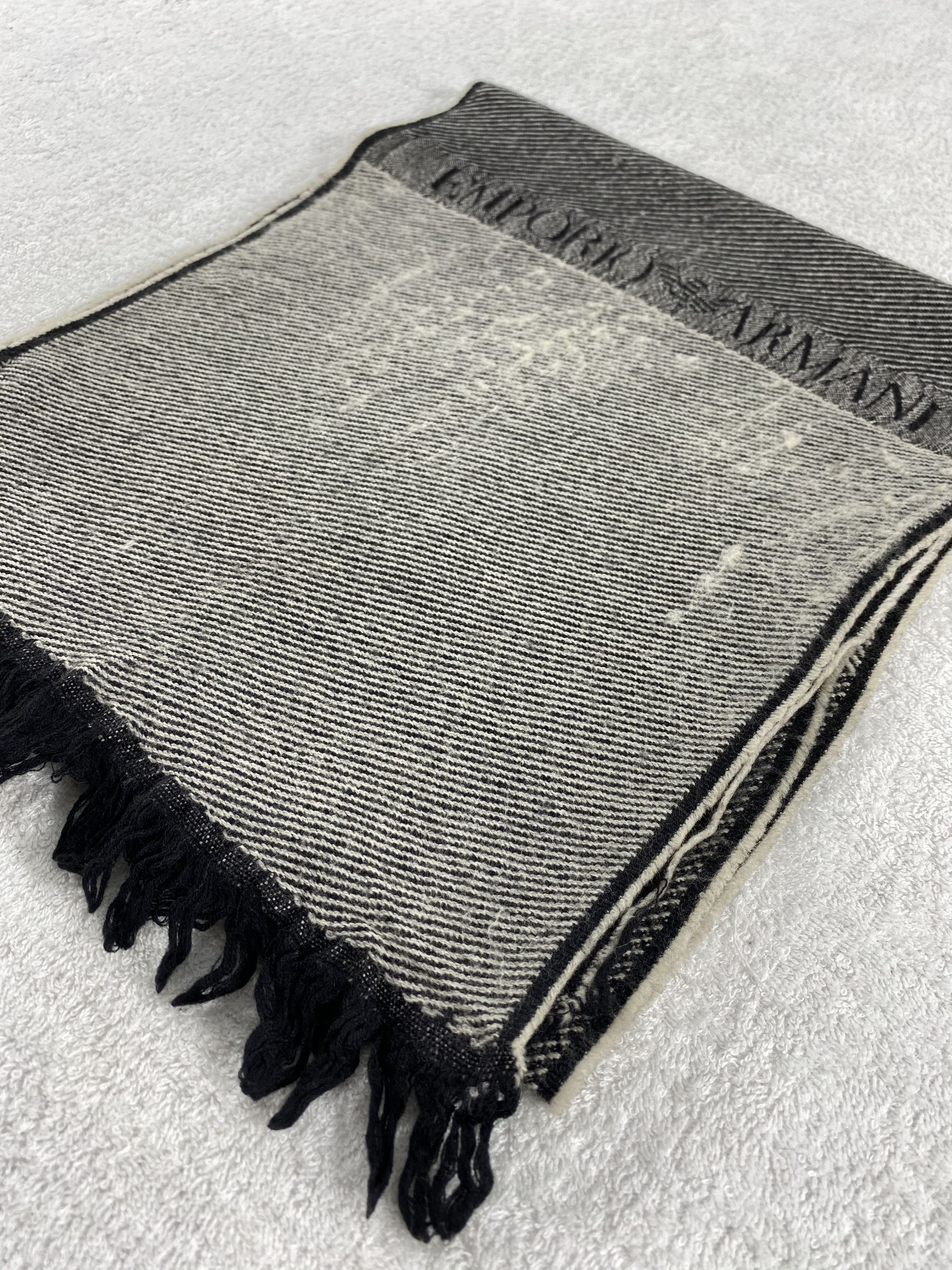 Emporio Armani Vintage Emporio Armani Scarf/Muffler/Neckwear MF689 Size ONE SIZE - 3 Thumbnail