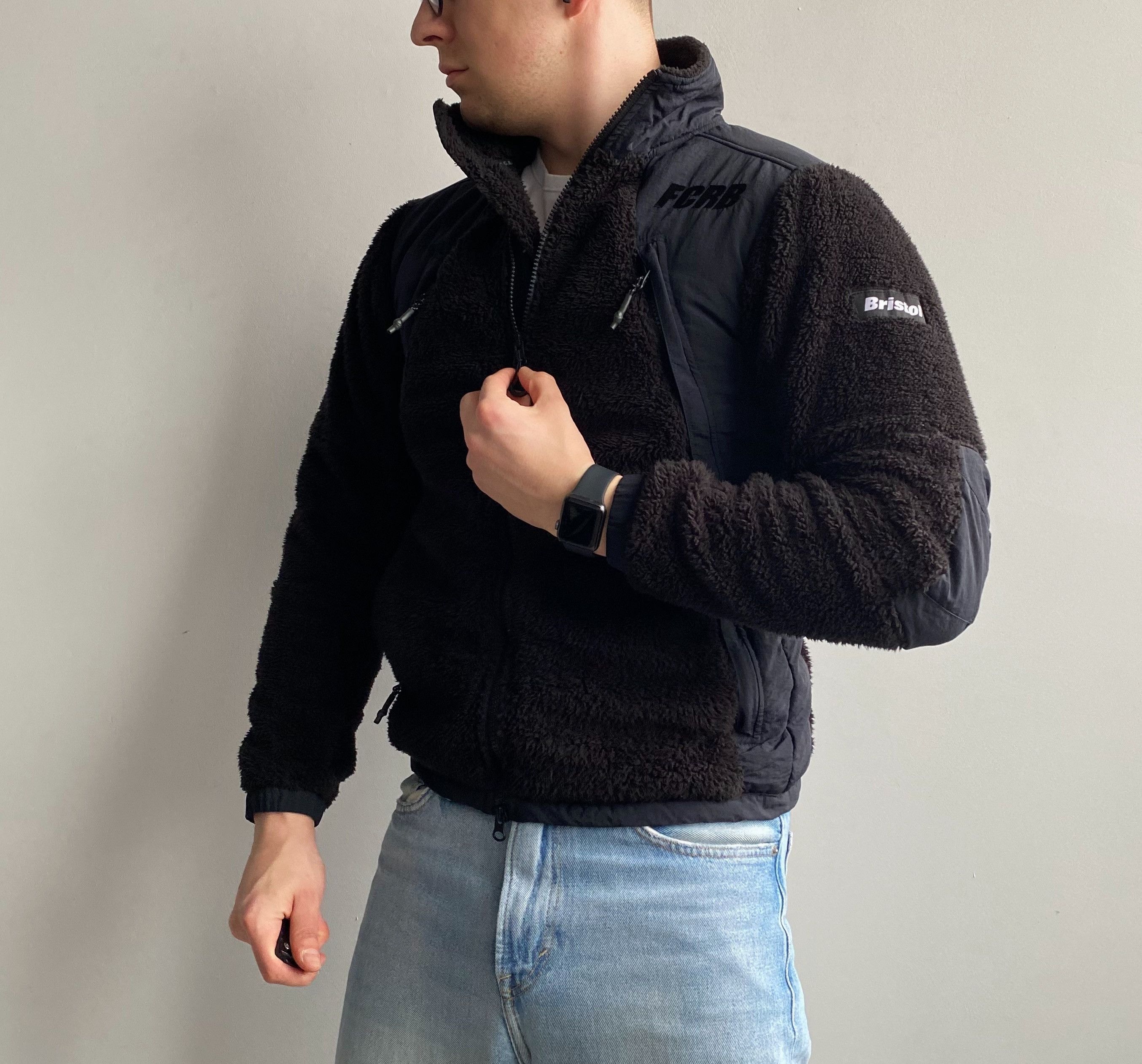 F.C. Real Bristol SOPH. F.C. Real Bristol Japanese Streetwear Sherpa Jacket Size US S / EU 44-46 / 1 - 1 Thumbnail
