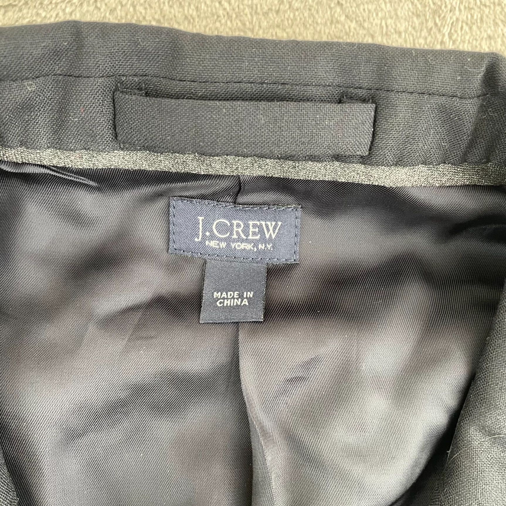 J.Crew VINTAGE J Crew Ludlow Sports Coat Blazer Men 42R Navy Blue Loro Piana Italian Wool Blazer Jacket Suit Jacket Women? Size 42R - 2 Thumbnail