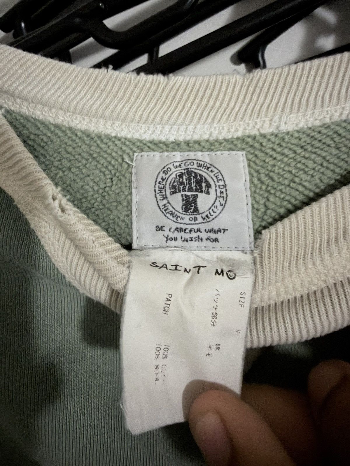 Saint Michael Saint Michael Holy Relics Felt Crewneck Size US M / EU 48-50 / 2 - 5 Thumbnail
