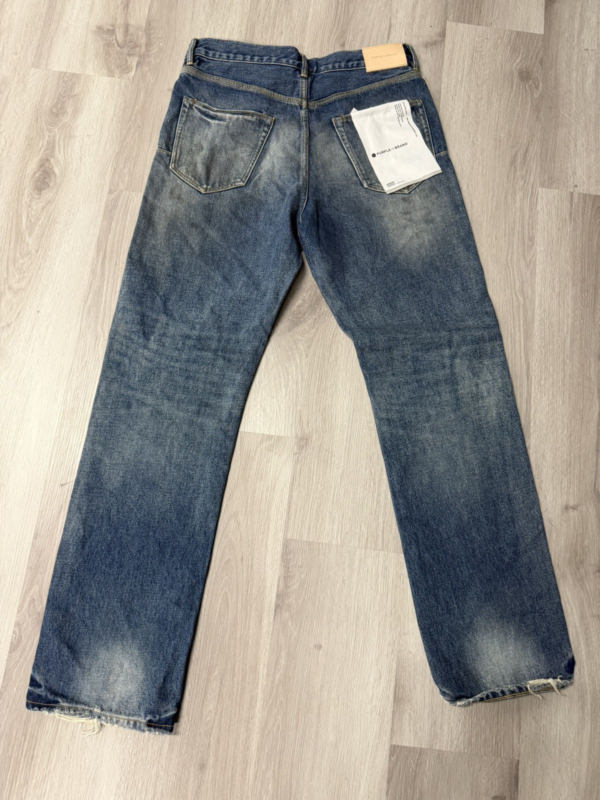 Purple Brand Purple Brand Calcium Powder Distressed Jeans Size US 32 / EU 48 - 5 Thumbnail