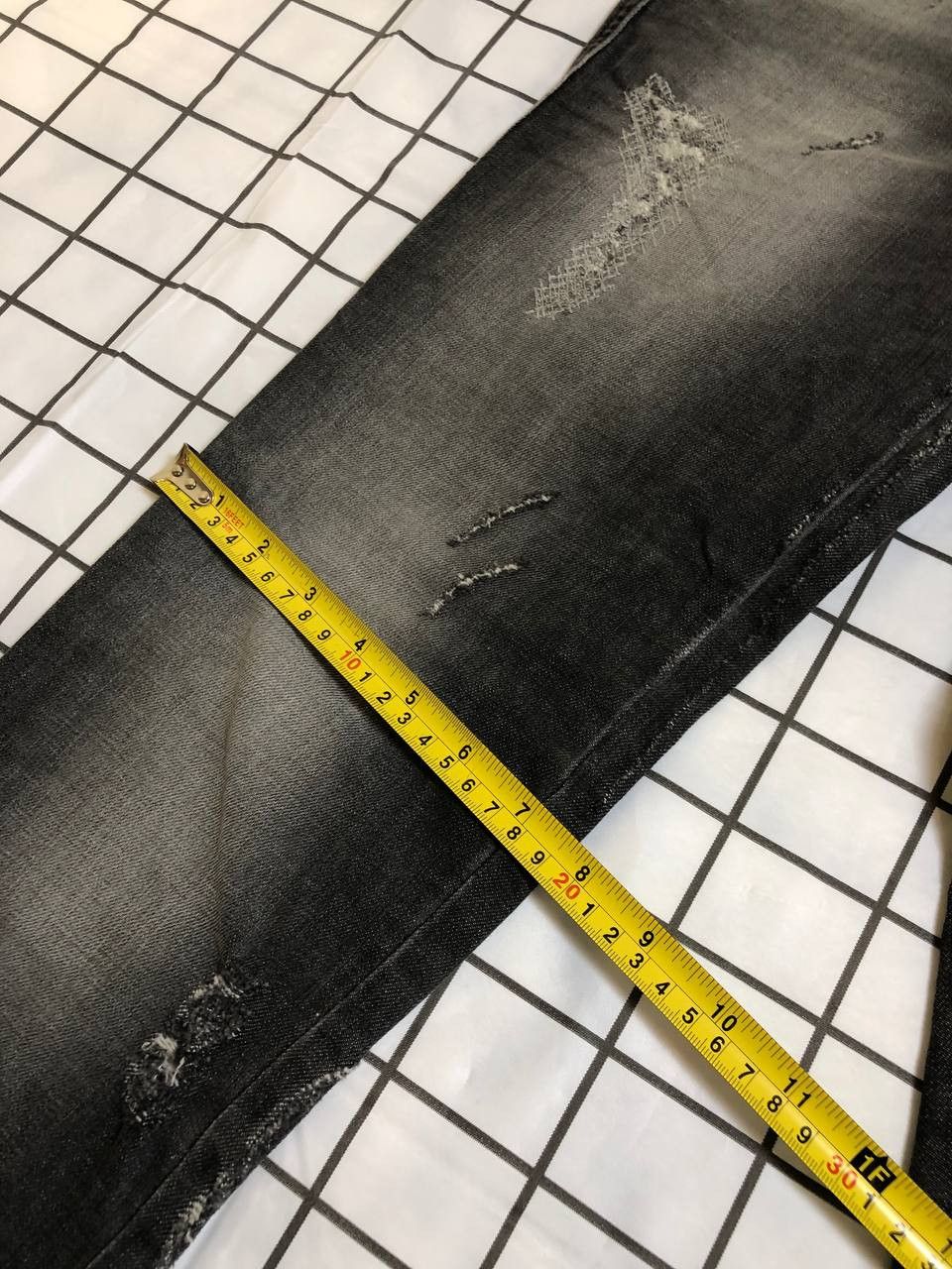 Dolce & Gabbana Dolce & Gabbana Grey Washed And Distressed Denim Size 28" / US 6 / IT 42 - 4 Thumbnail