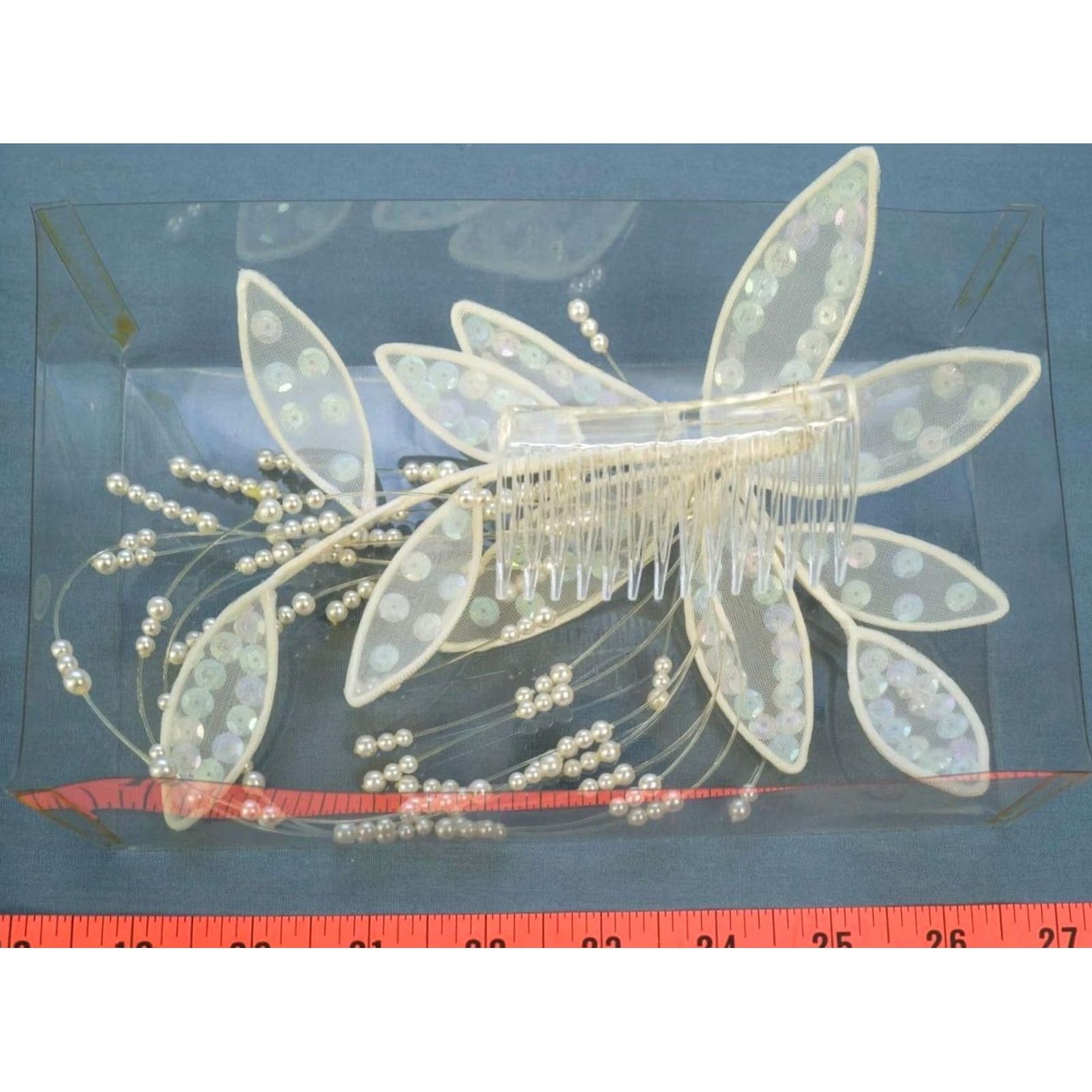 Vintage VINTAGE Delicate Headpiece Sequined Size ONE SIZE - 2 Thumbnail