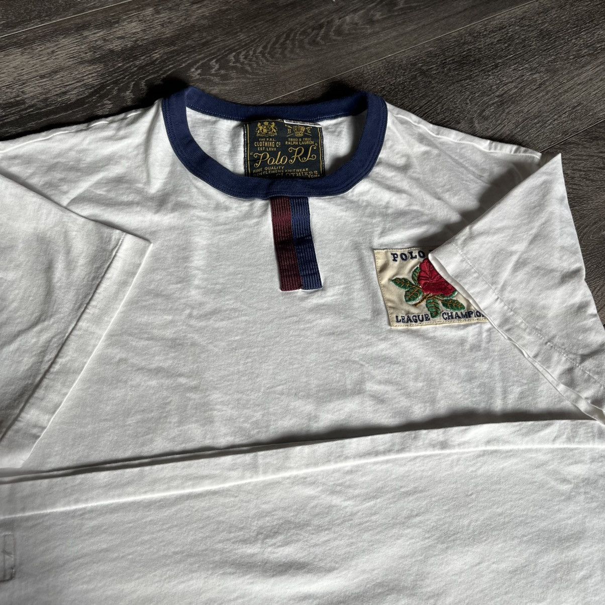 Polo Ralph Lauren Polo Ralph Lauren R.F.C. League Champions Athletic Team Tee Size US L / EU 52-54 / 3 - 10 Thumbnail