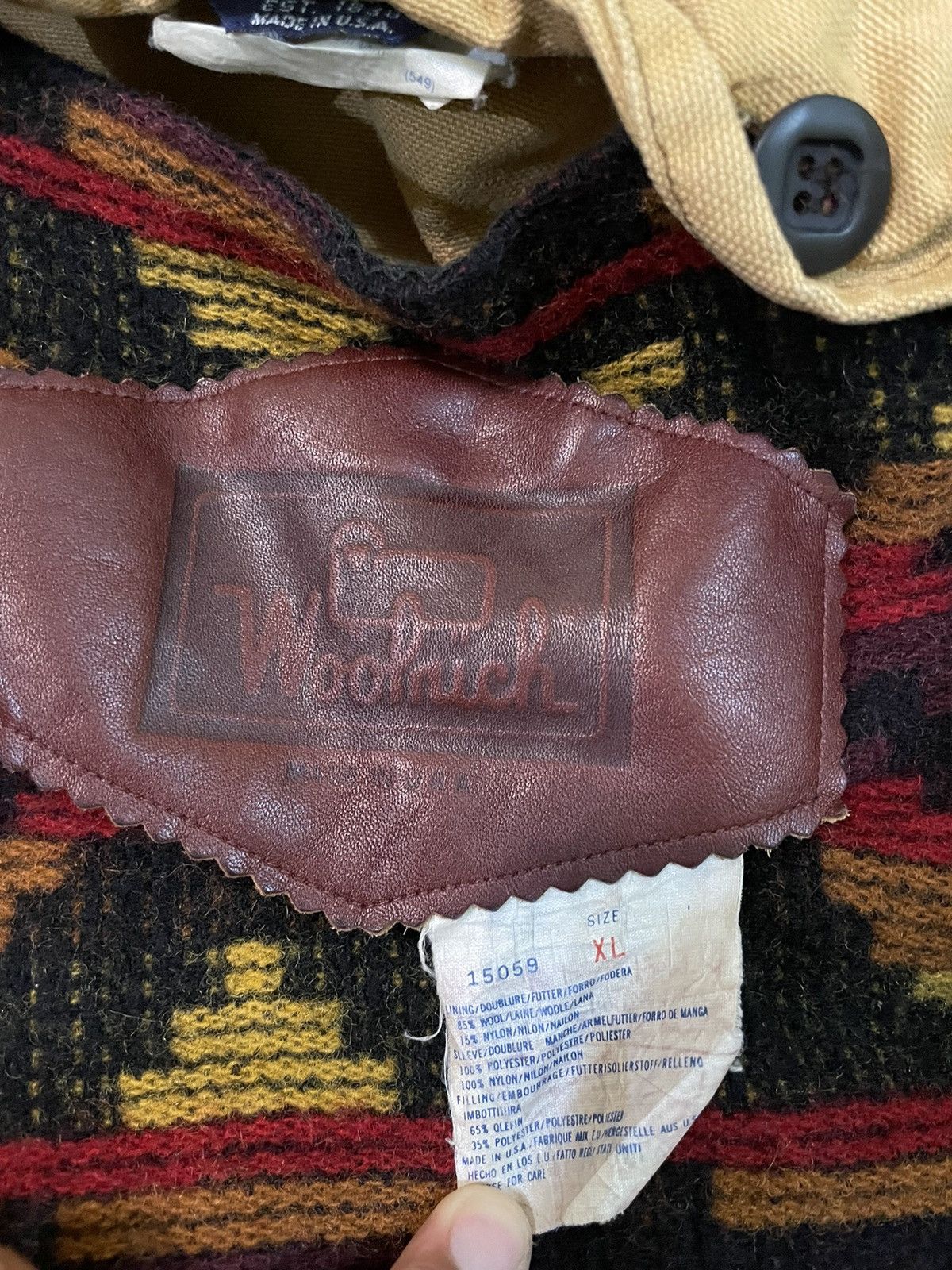 Vintage Vintage Workwear Woolrich Jacket Distressed Size US XL / EU 56 / 4 - 3 Thumbnail
