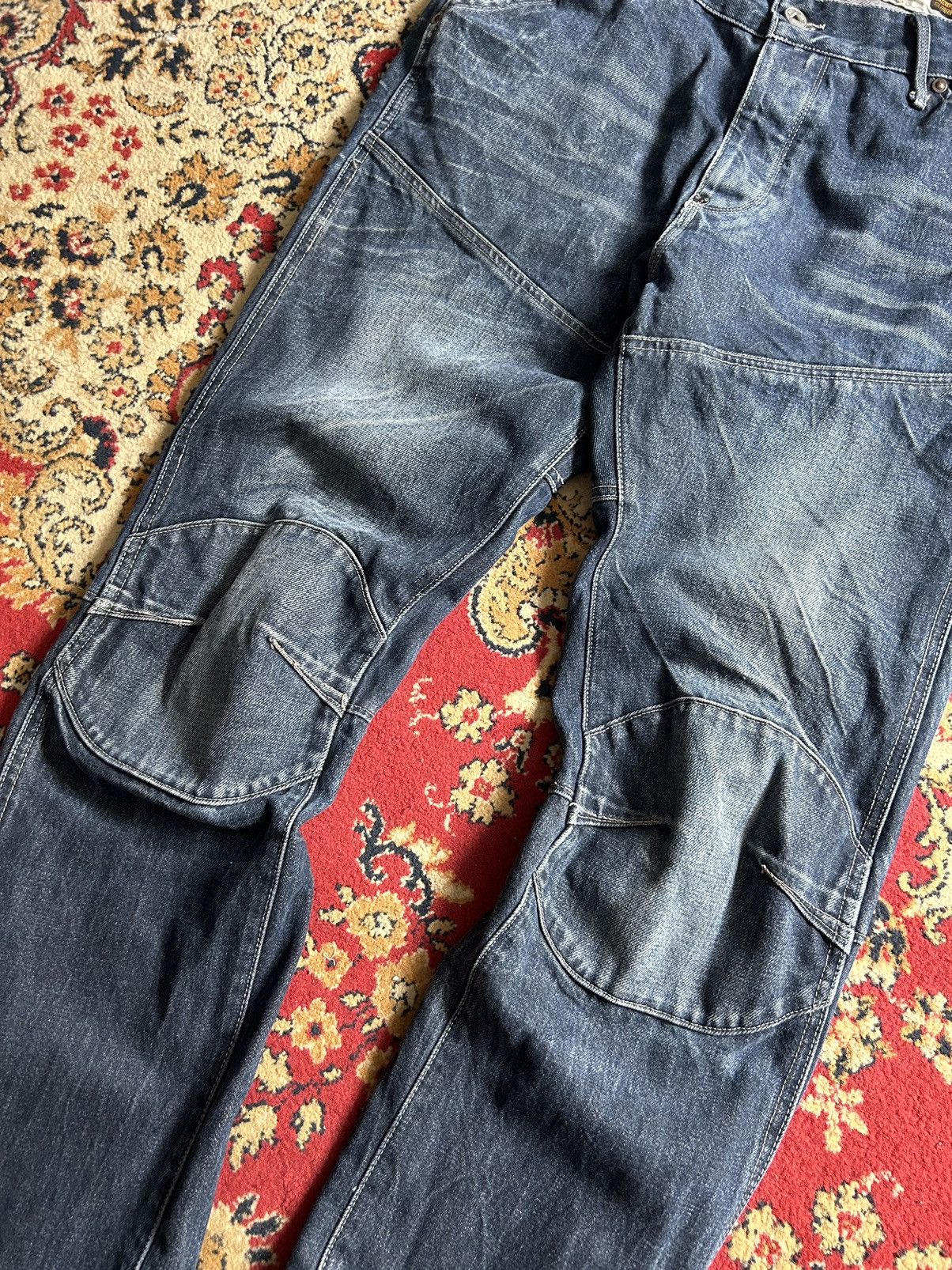 Other Vintage G-star denim pants big logo rare y2k streetwear Size US 34 / EU 50 - 11 Thumbnail