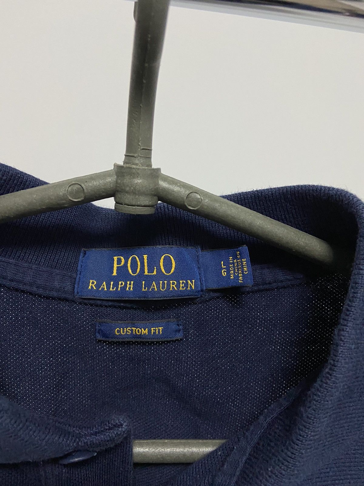 Polo Ralph Lauren × Vintage Polo Ralph Lauren USA big logo polo t shirt Size US L / EU 52-54 / 3 - 4 Thumbnail
