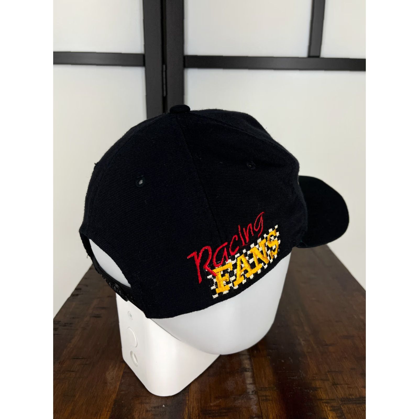 Vintage Chad DESELLE Racing Hat Snapback Adult One Size Black Wool Blend Yupoong Size ONE SIZE - 7 Thumbnail