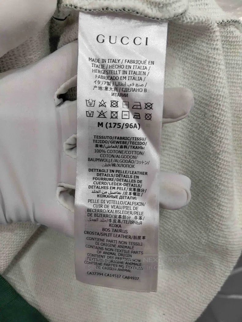 Gucci Gucci Letter contrast colour straight loose long-sleeved P Size US M / EU 48-50 / 2 - 4 Thumbnail
