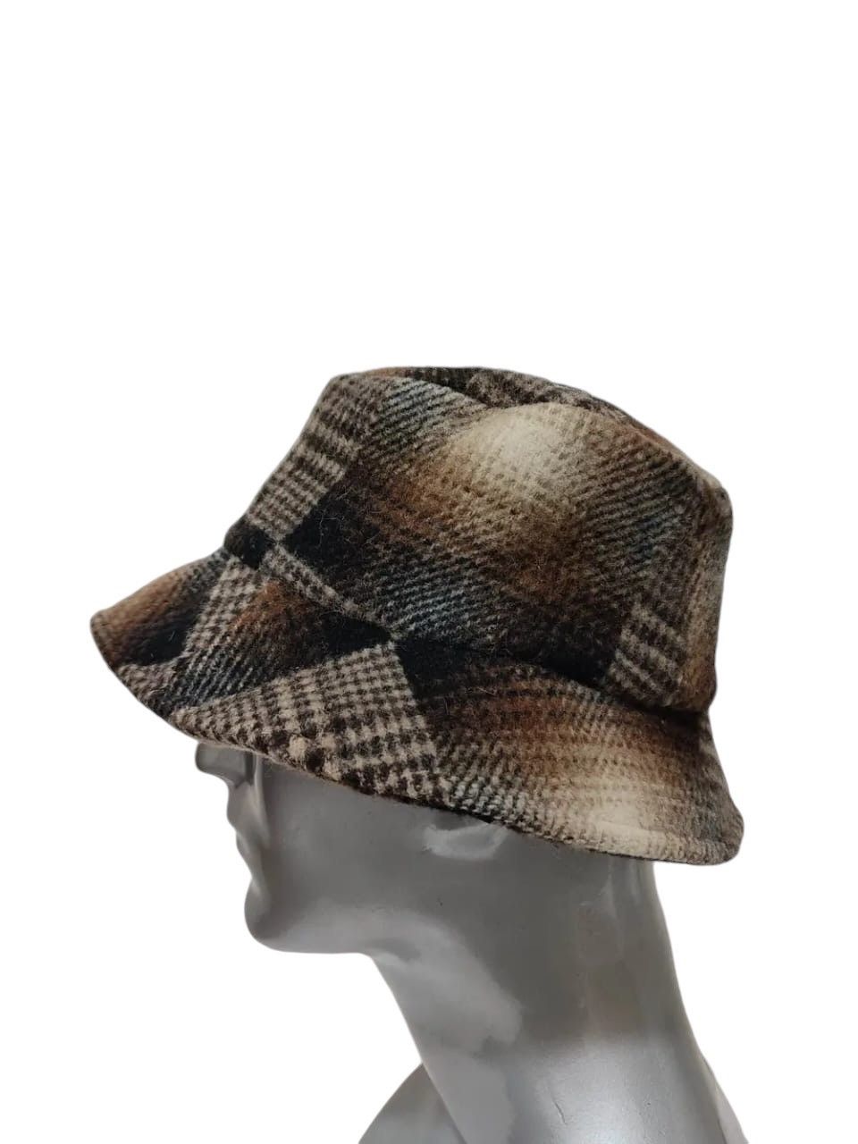 Japanese Brand B. D Japanese Check Bucket Hats Nice Design Size ONE SIZE - 1 Thumbnail
