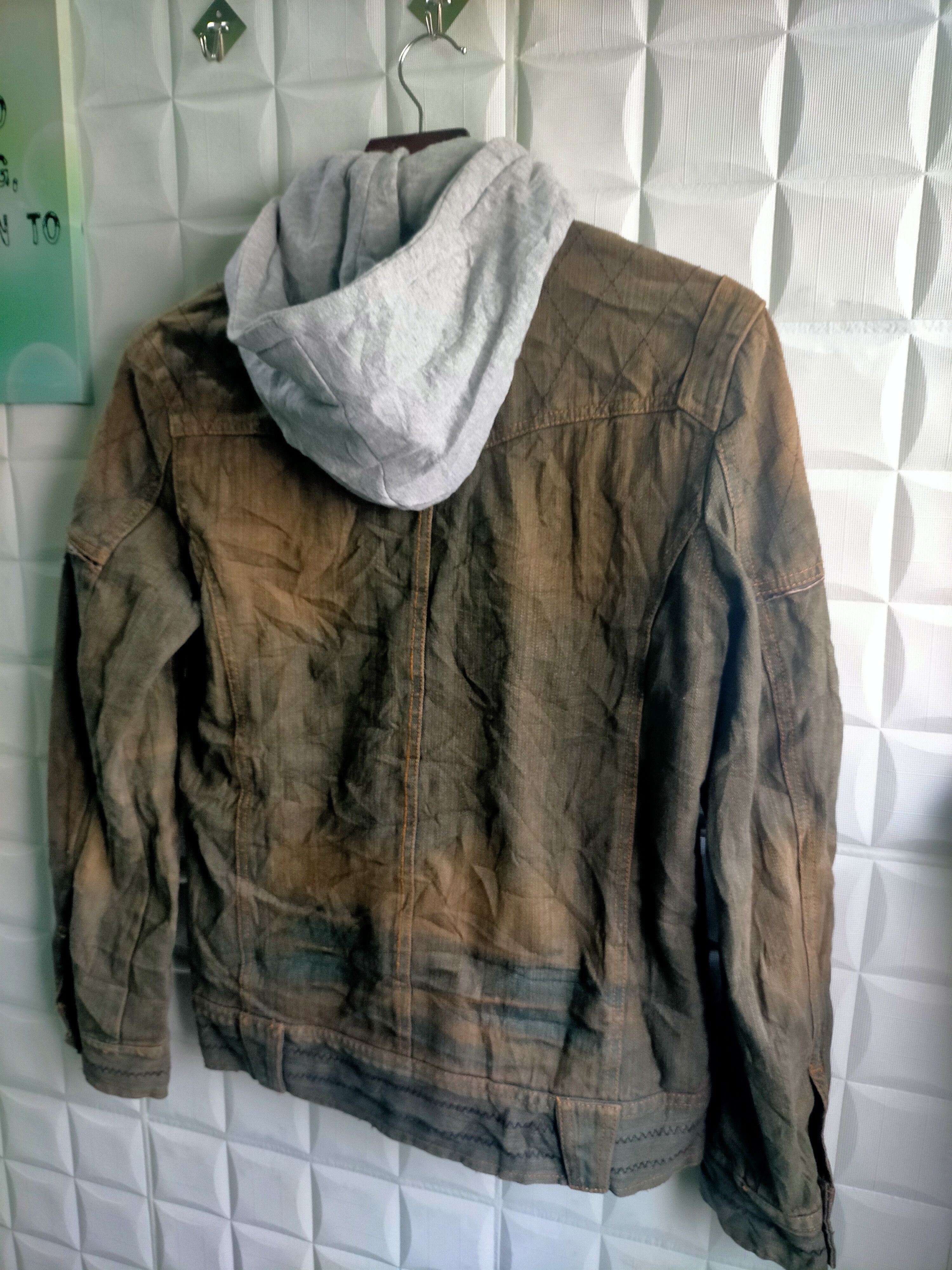In The Attic Vintage In The Attic Fur Denim Jacket 90s Size US M / EU 48-50 / 2 - 8 Thumbnail