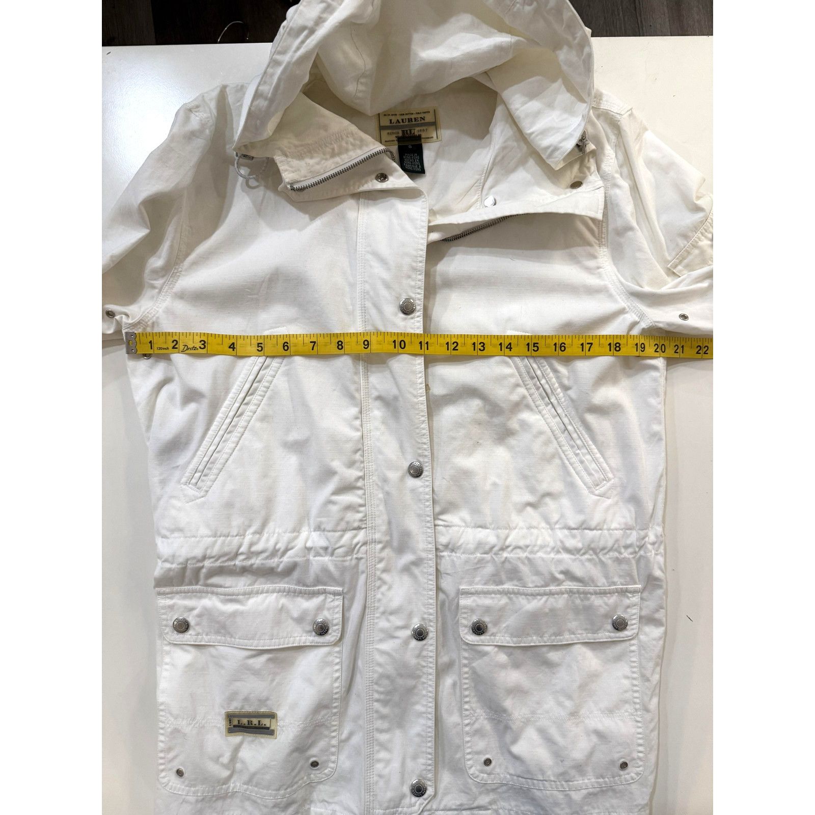 Lauren Ralph Lauren Lauren Ralph Lauren Jacket Womens SM White Utility Anorak Size S / US 4 / IT 40 - 10 Thumbnail