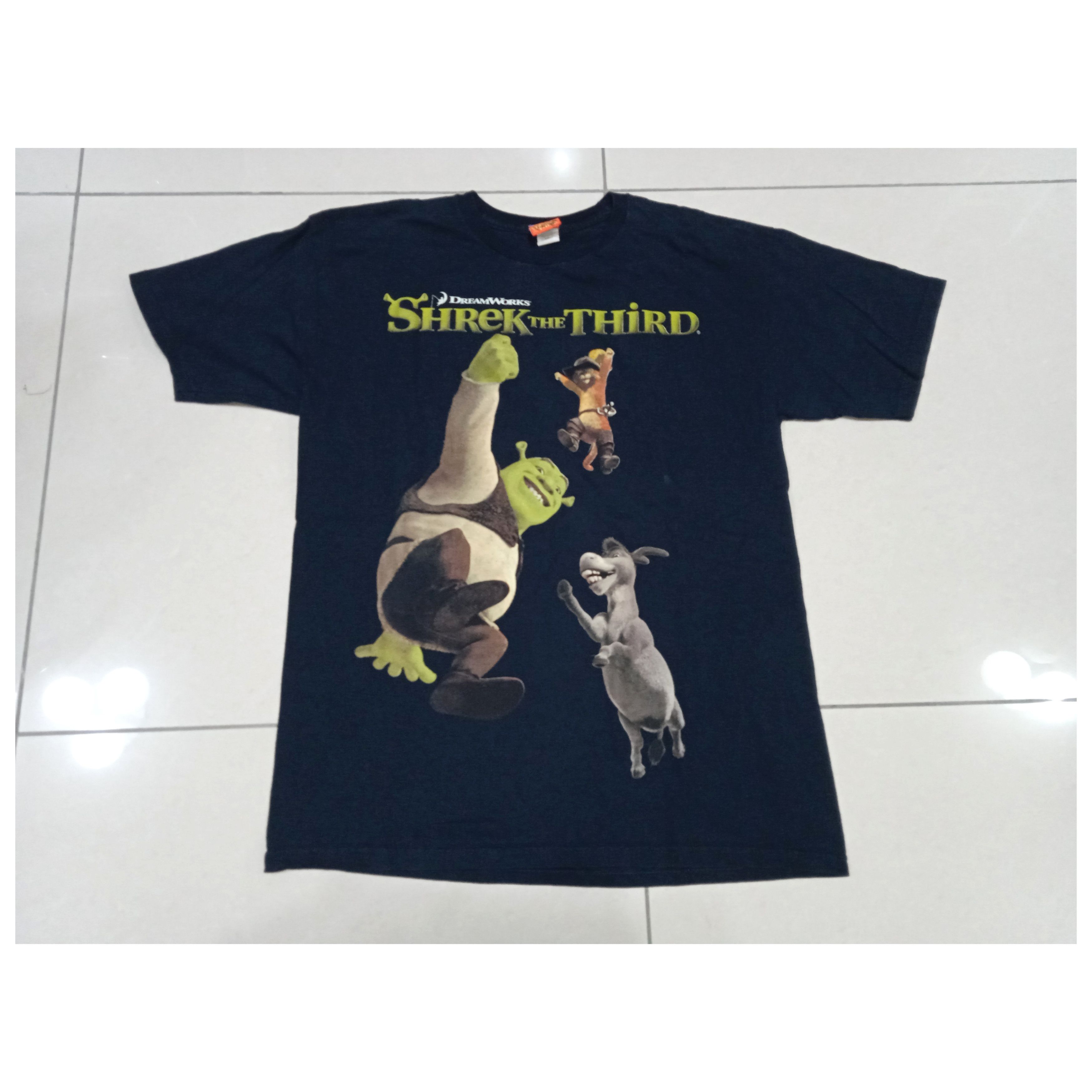 Vintage Vintage 2000s Shrek the Third 2007 T Shirt Size US L / EU 52-54 / 3 - 1 Thumbnail