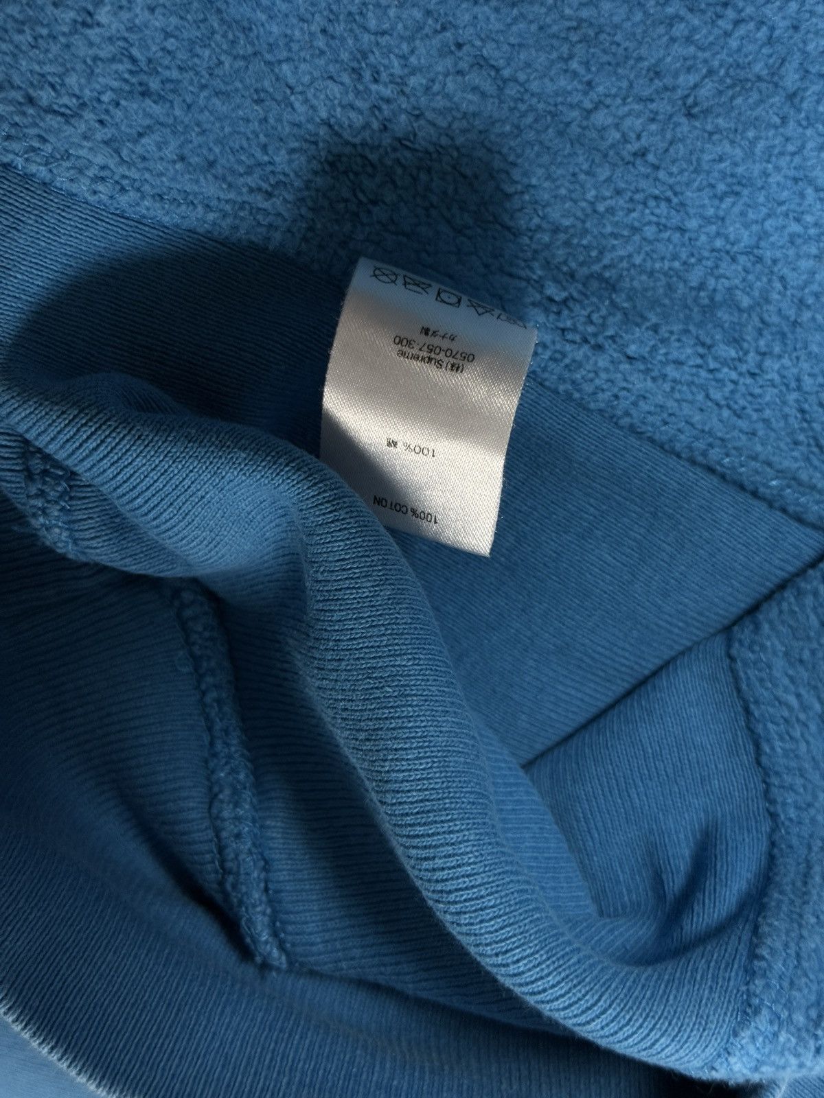 Supreme Supreme box logo crewneck blue bogo FW18 Size US L / EU 52-54 / 3 - 6 Thumbnail