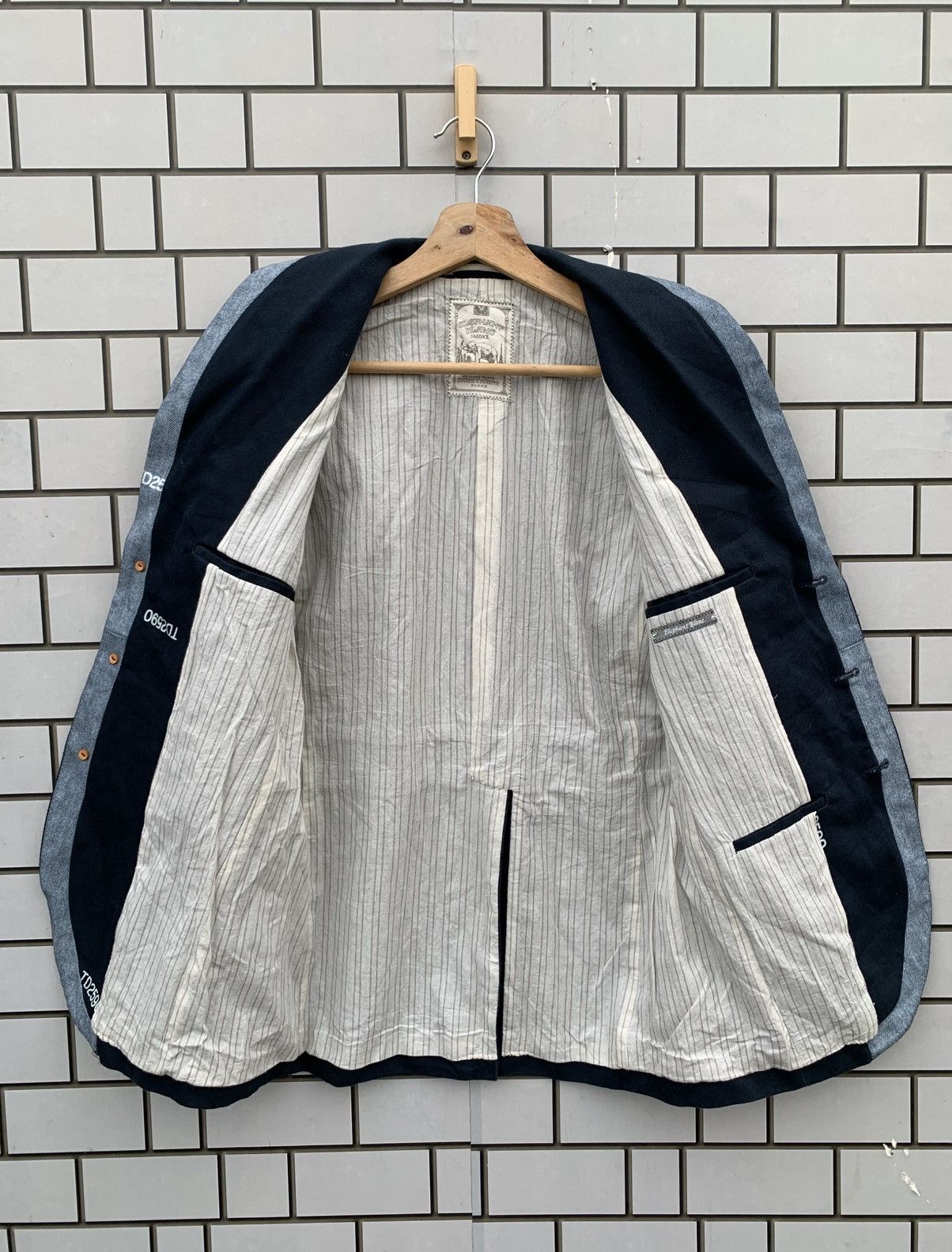 Vintage Japanese Elephant Blanc By Zoologique TD2590 Jacket Size US S / EU 44-46 / 1 - 4 Thumbnail