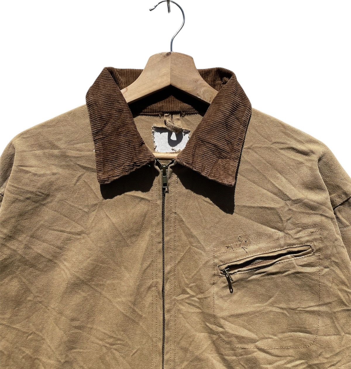 Vintage RARE🔥 Vintage Jacket With A Worn Disstressed Look Fashion Size US M / EU 48-50 / 2 - 4 Thumbnail