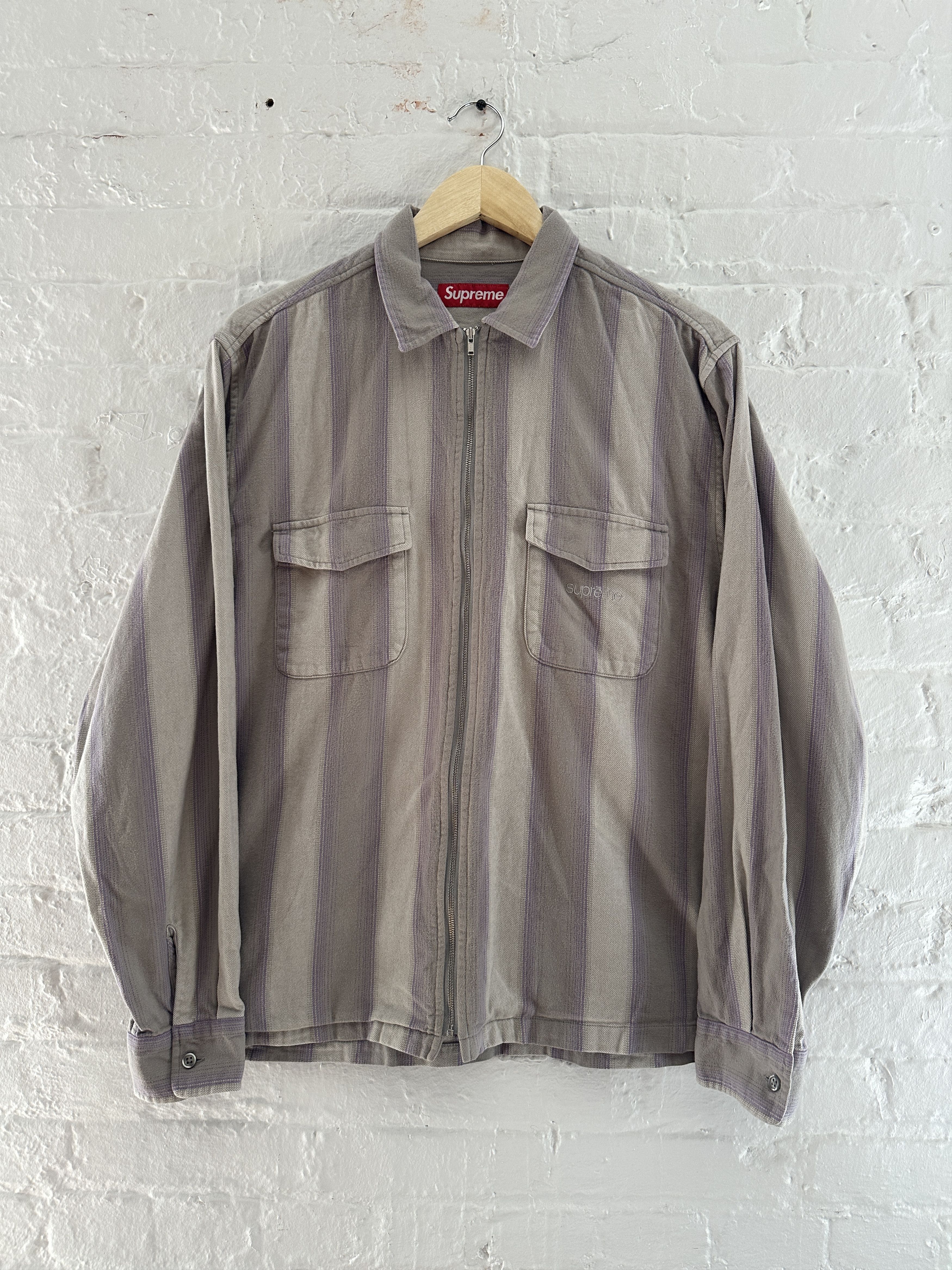 Supreme Supreme Hombre Striped Jacket Size US M / EU 48-50 / 2 - 1 Thumbnail