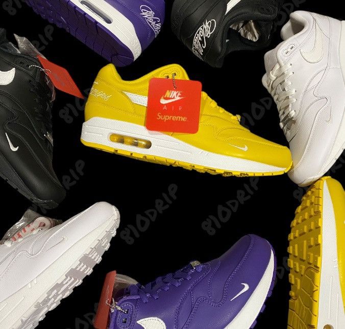 Nike × Supreme Supreme Nike Air Max 1 '87 SP White (10) Size US 10 / EU 43 - 6 Thumbnail