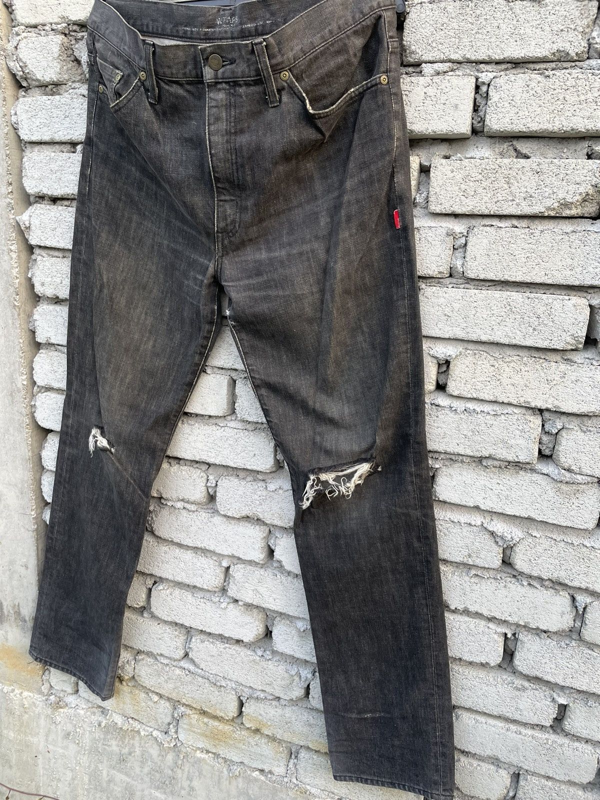 Wtaps Wtaps Distress Denim Size US 36 / EU 52 - 3 Thumbnail