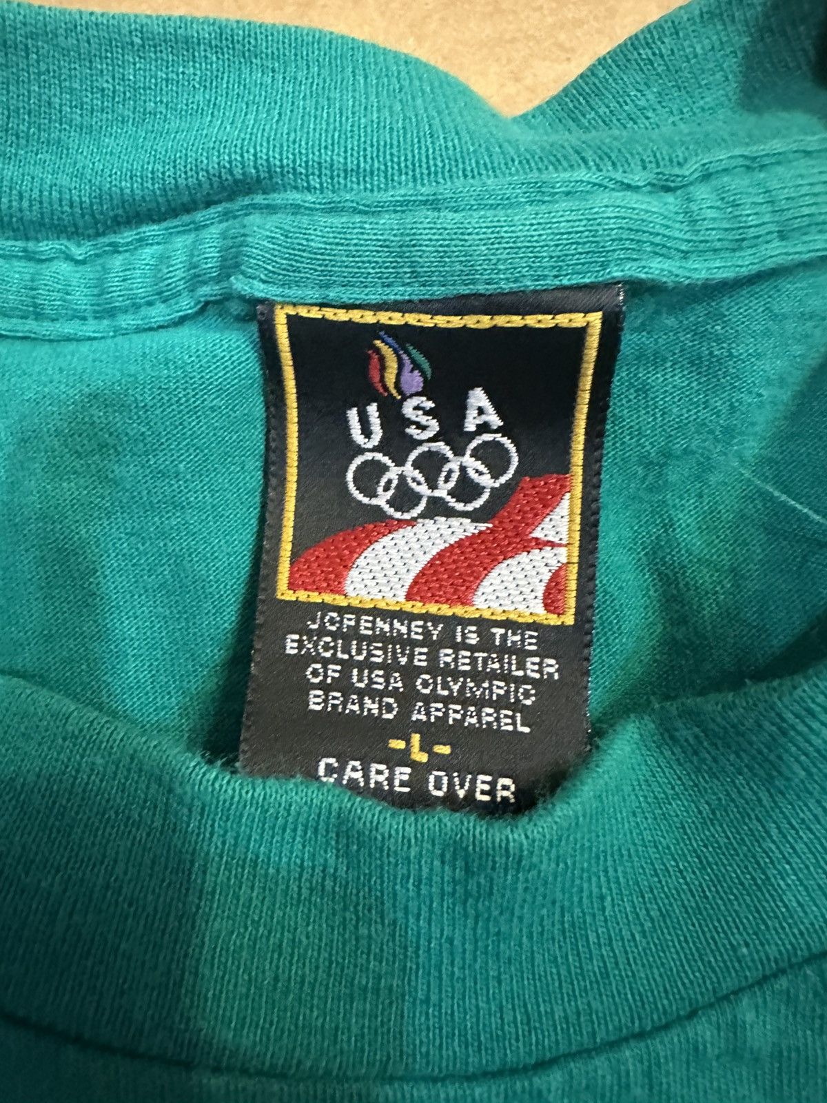 Vintage 1996 Olympics plain shirt (2) Size US L / EU 52-54 / 3 - 4 Thumbnail