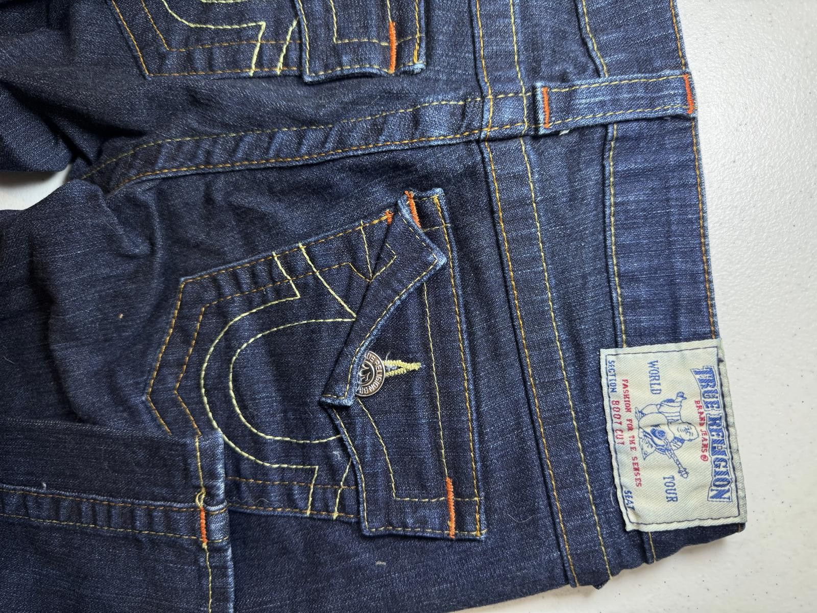 True Religion True Religion Women's Bootcut Jeans - Dark Wash size 27 Size 27" / US 4 / IT 40 - 5 Thumbnail