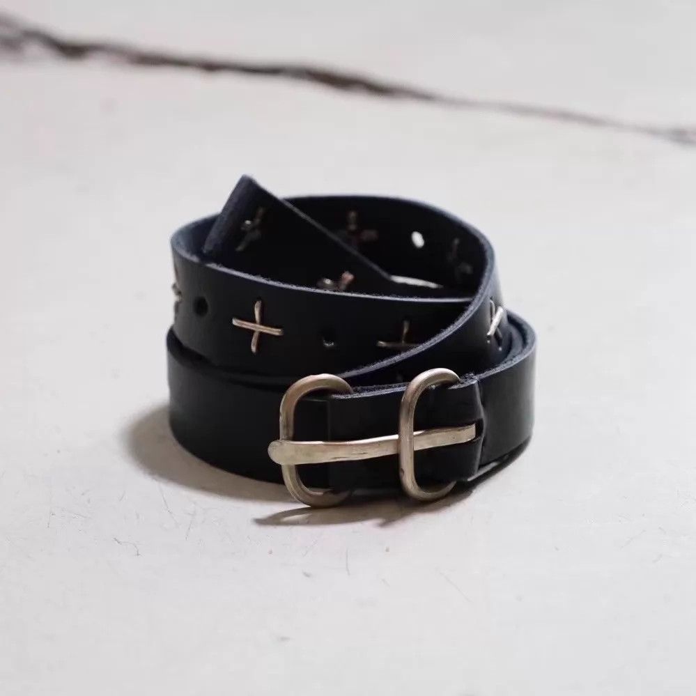 Ma+ M.A+ M.Amadei EL2C X 925 Buckle Belt S/M/L Size ONE SIZE - 4 Thumbnail